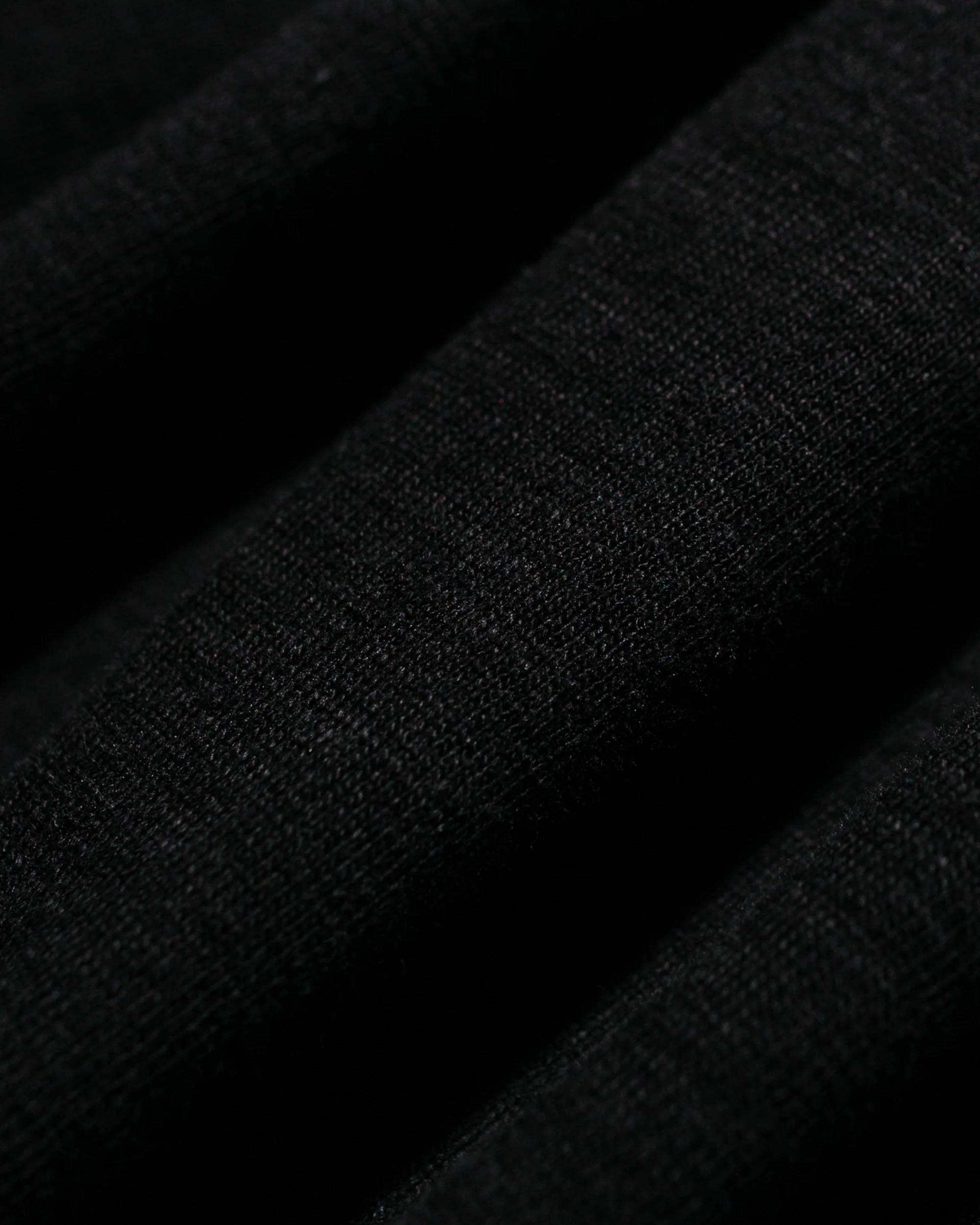 The Real McCoy's MC21109 Athletic L/S T-Shirt / Loop-Wheel Black - Image 5