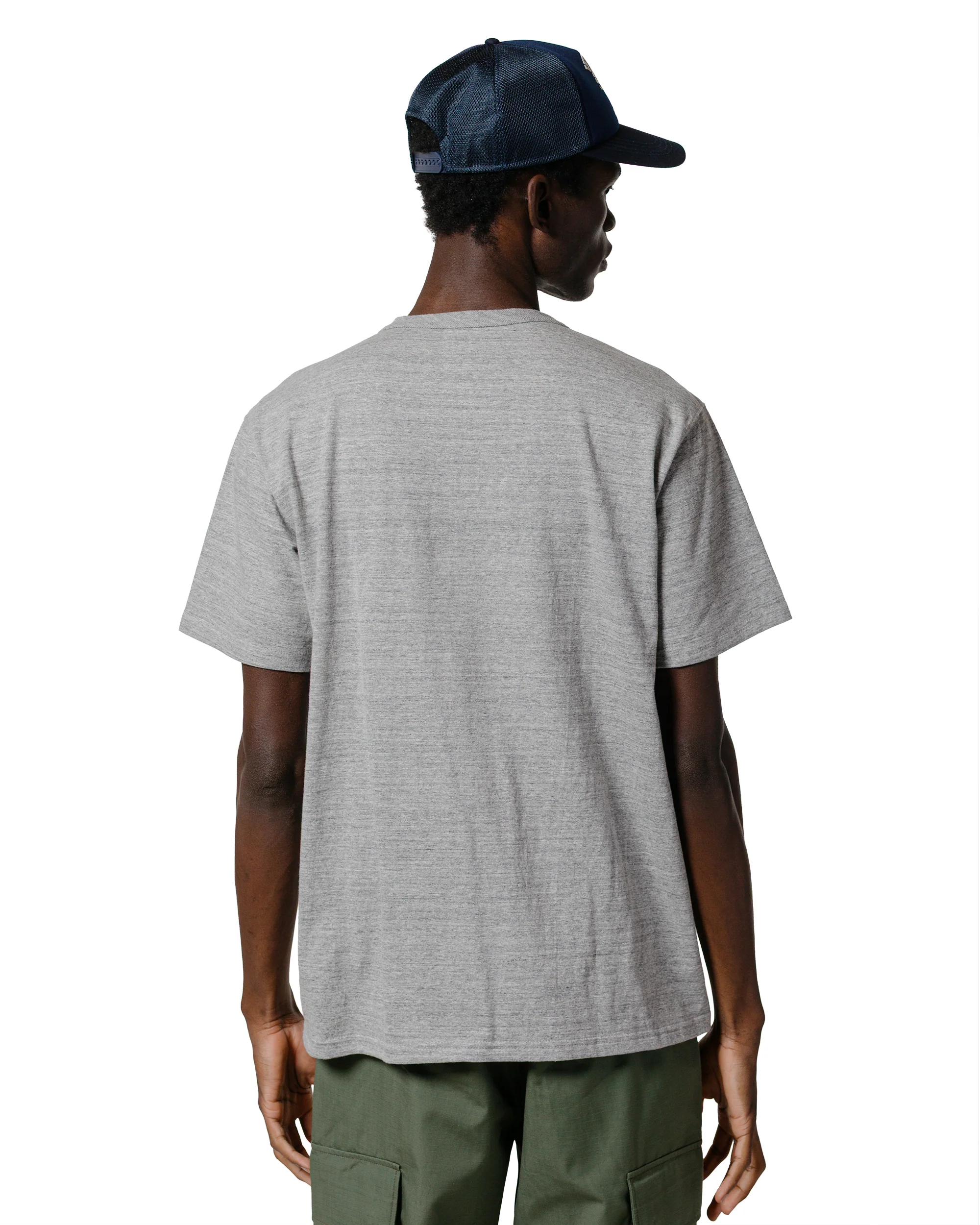 The Real McCoy's MC22006 Pocket Tee Gray - Image 3