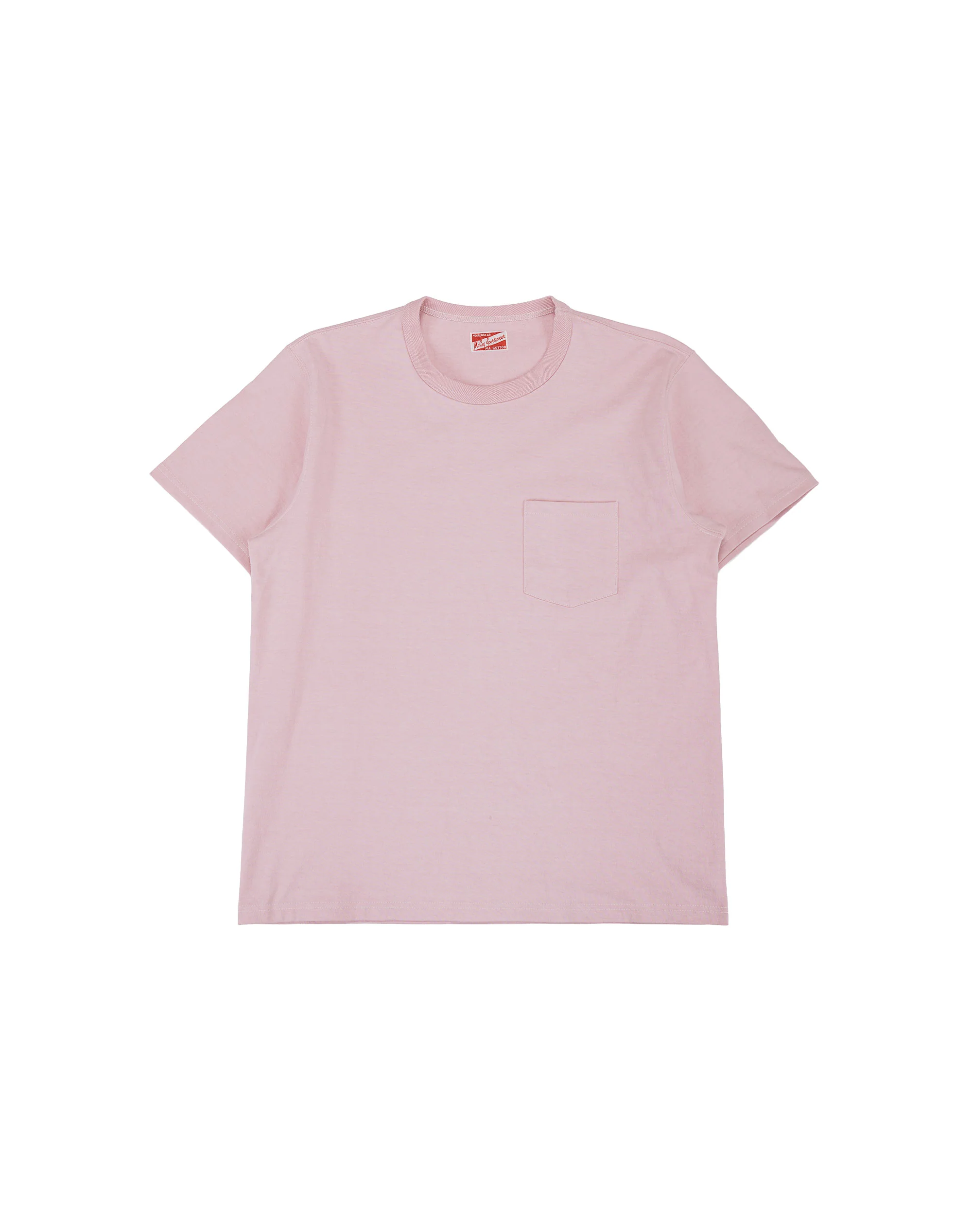 The Real McCoy's MC22006 Pocket Tee Pink