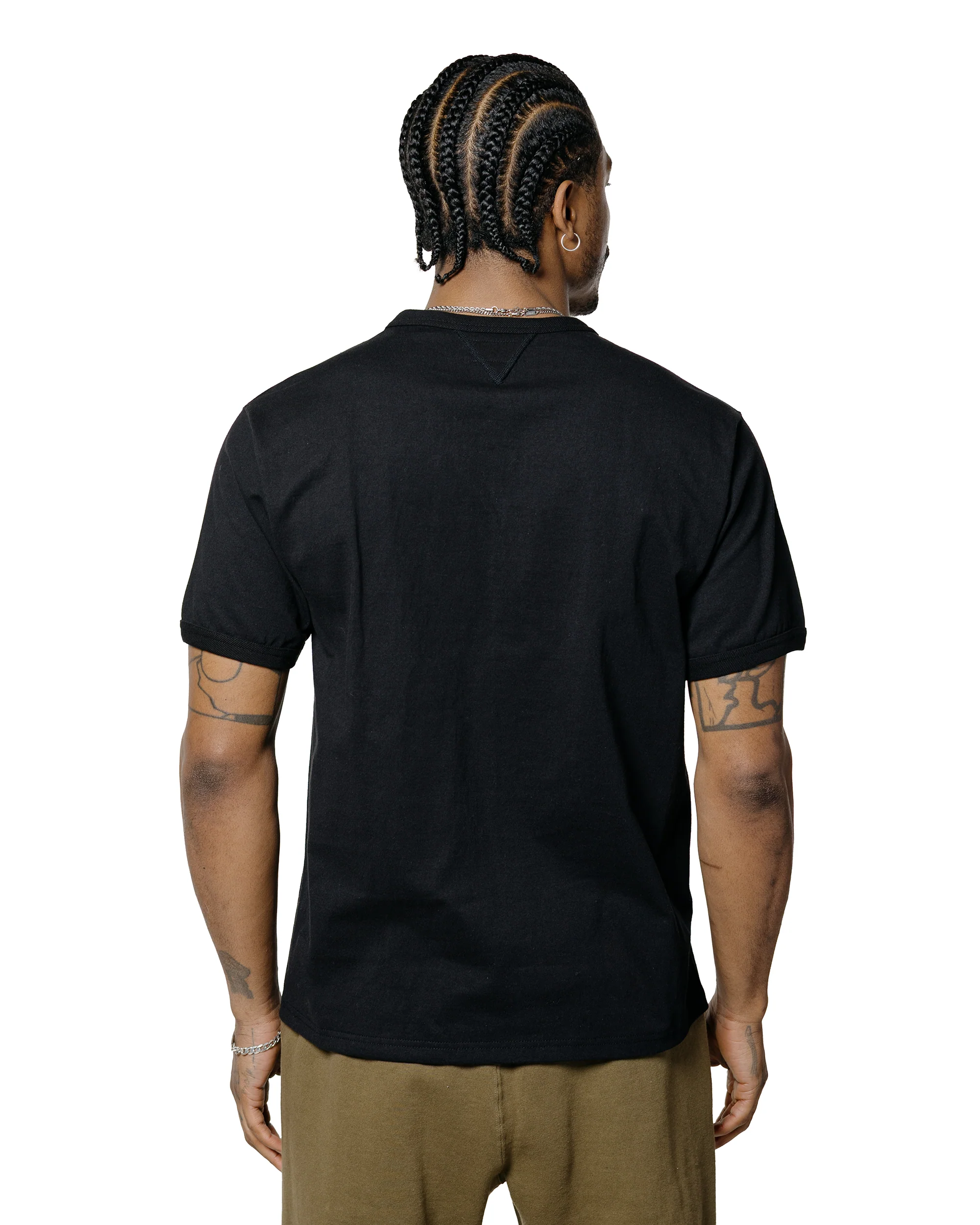 The Real McCoy's MC23020 Gusset Tee Black - Image 3