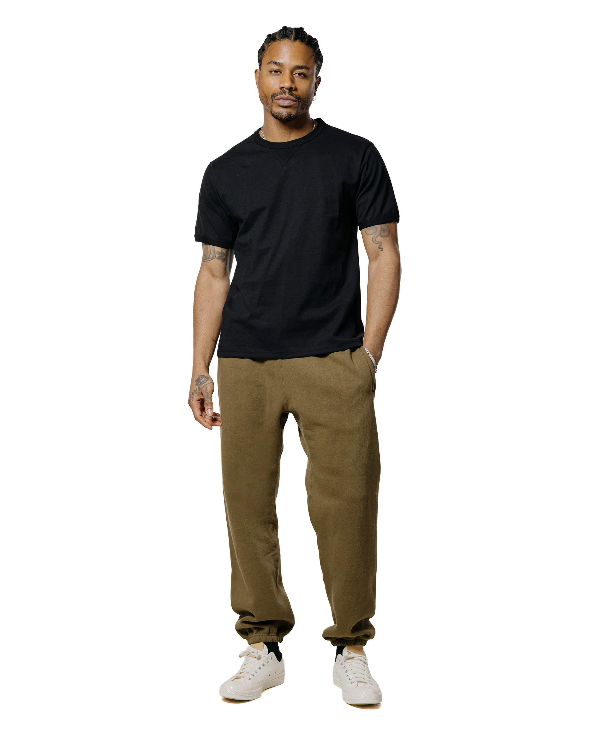 The Real McCoy's MC23020 Gusset Tee Black - Image 4
