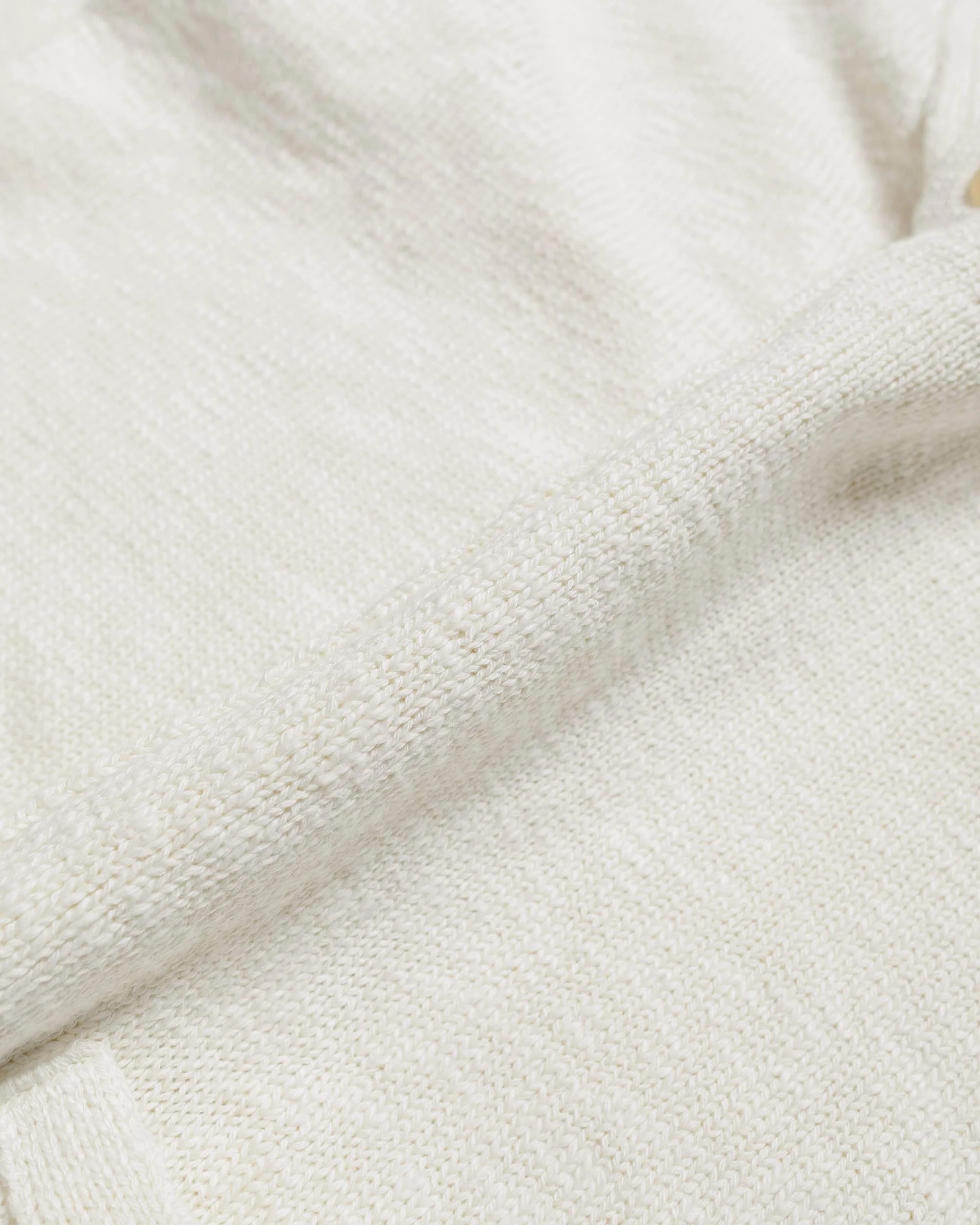 The Real McCoy's MC24016 Cotton Summer Cardigan Ecru - Image 5