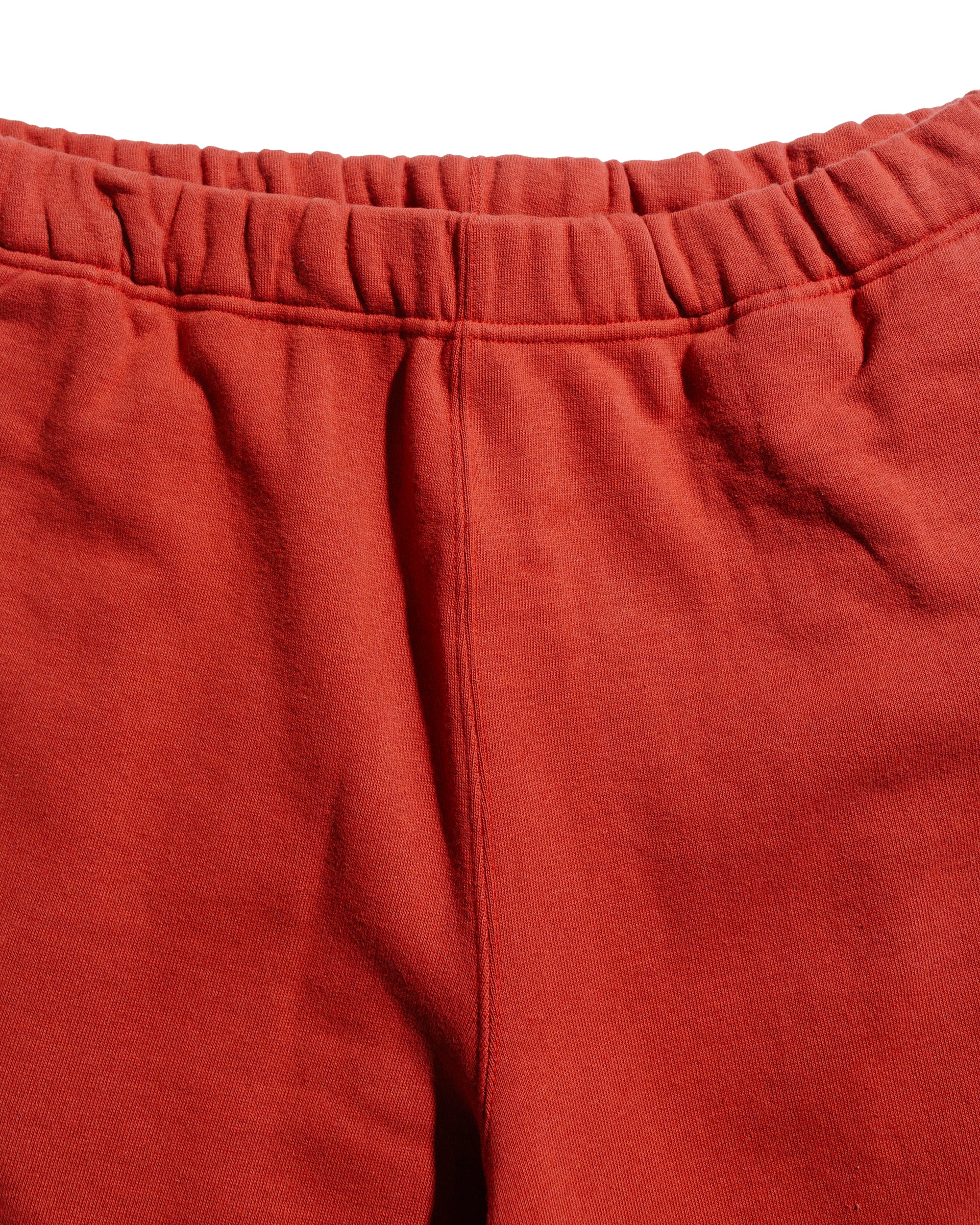 The Real McCoy's MC24121 9oz. Loopwheel Sweat Shorts Cherry - Image 5
