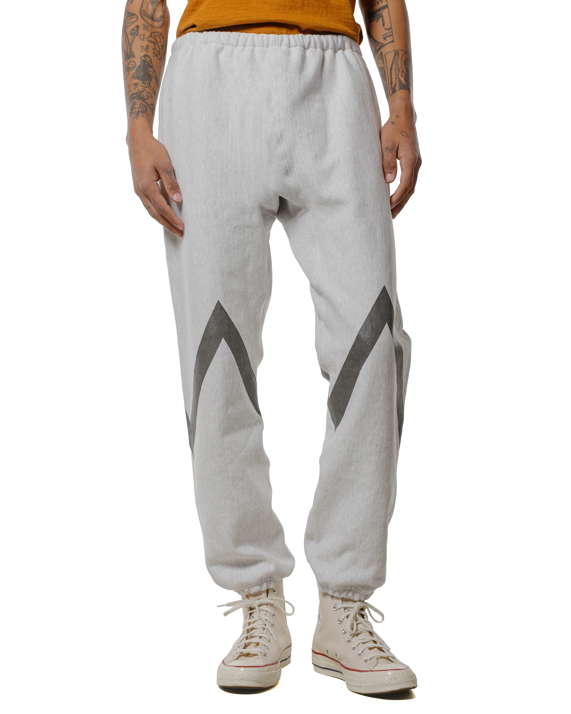 The Real McCoy's MC25102 Heavyweight Sweatpants / USAFA Reflector Silver Gray - Image 2
