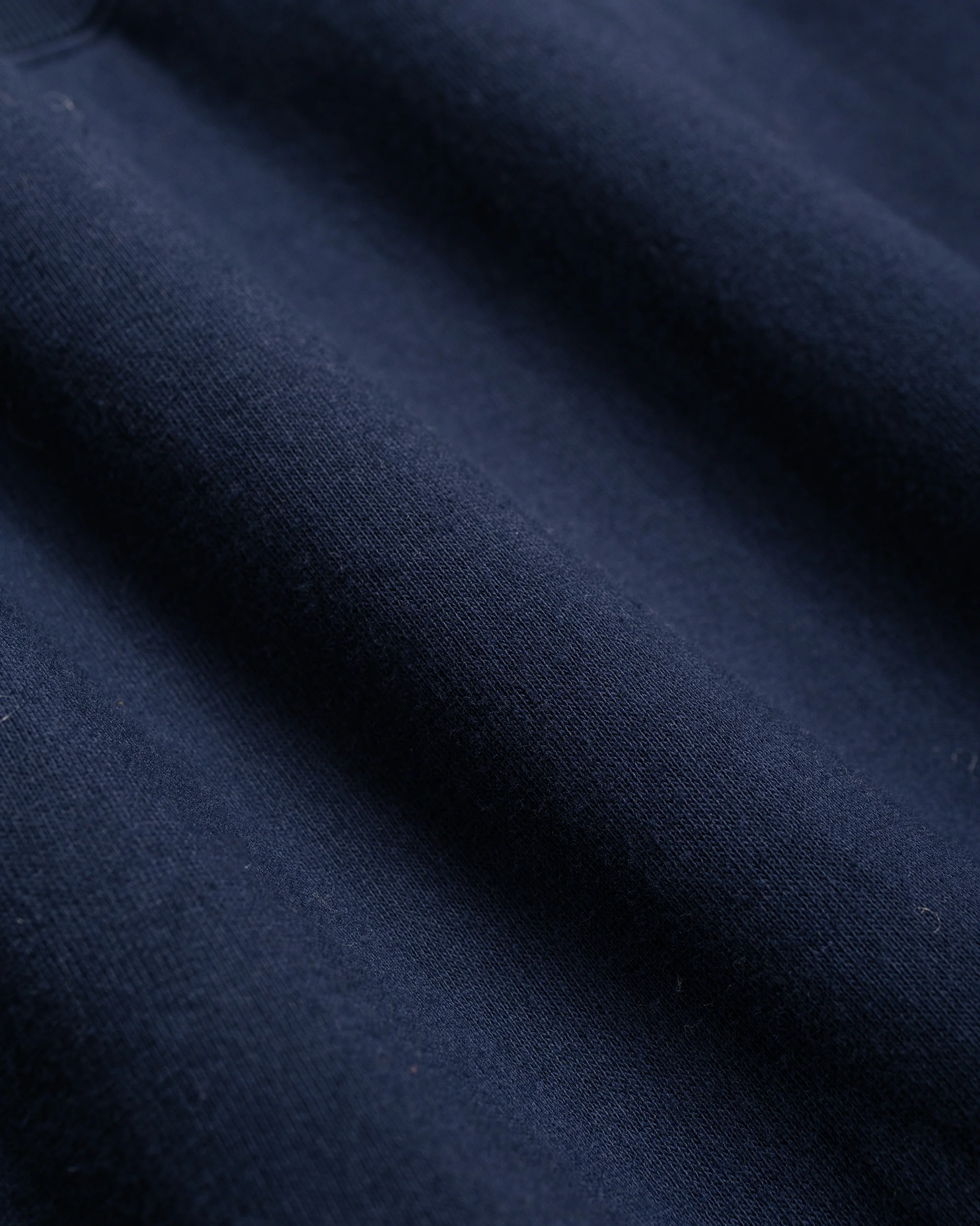 The Real McCoy's MC25110 10 oz. Loopwheel Cruiser Sweatshirt Navy - Image 5