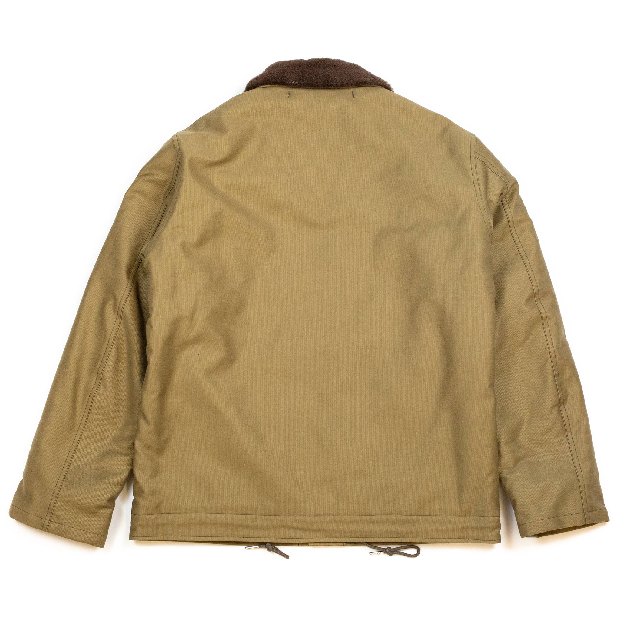 The Real McCoy's MJ13111 N-1 Deck Jacket Khaki - Image 5