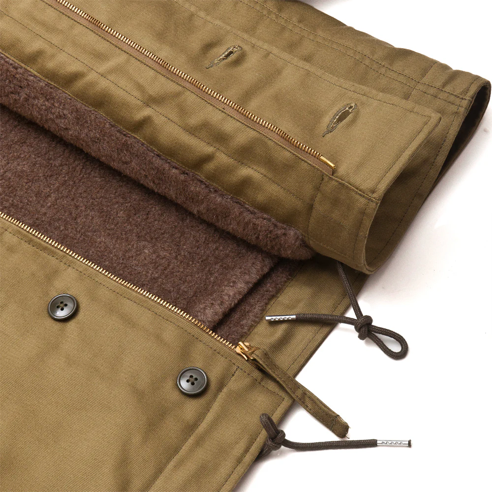 The Real McCoy's MJ13111 N-1 Deck Jacket Khaki - Image 6