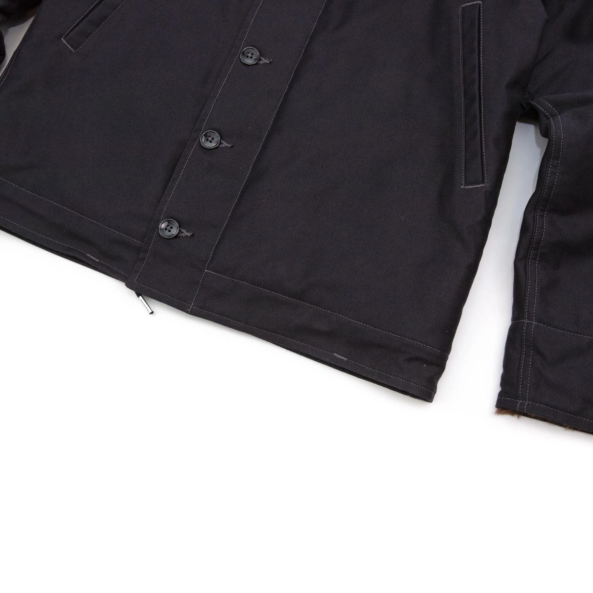 The Real McCoy's MJ14109 N-1 Deck Jacket (Navy) - Image 7