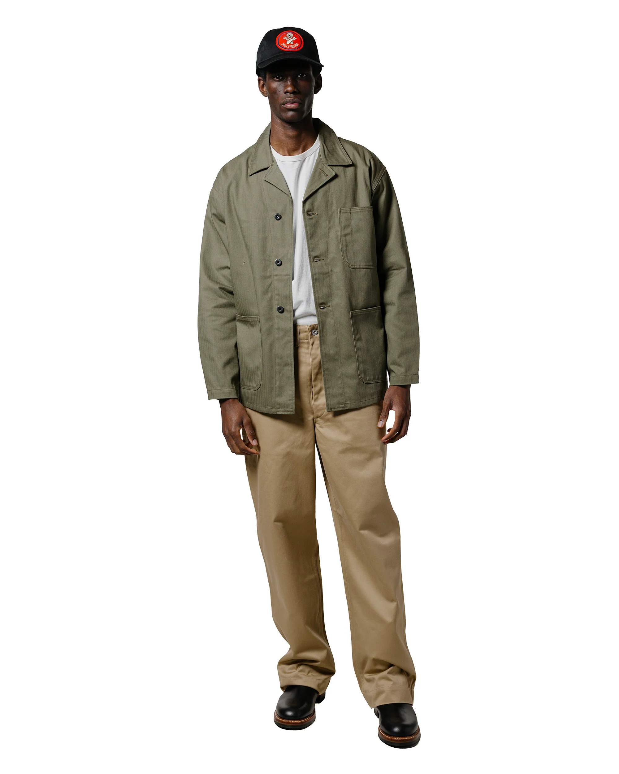 The Real McCoy's MJ22012 Jacket, Utility N-3 (Model 220) Olive - Image 4