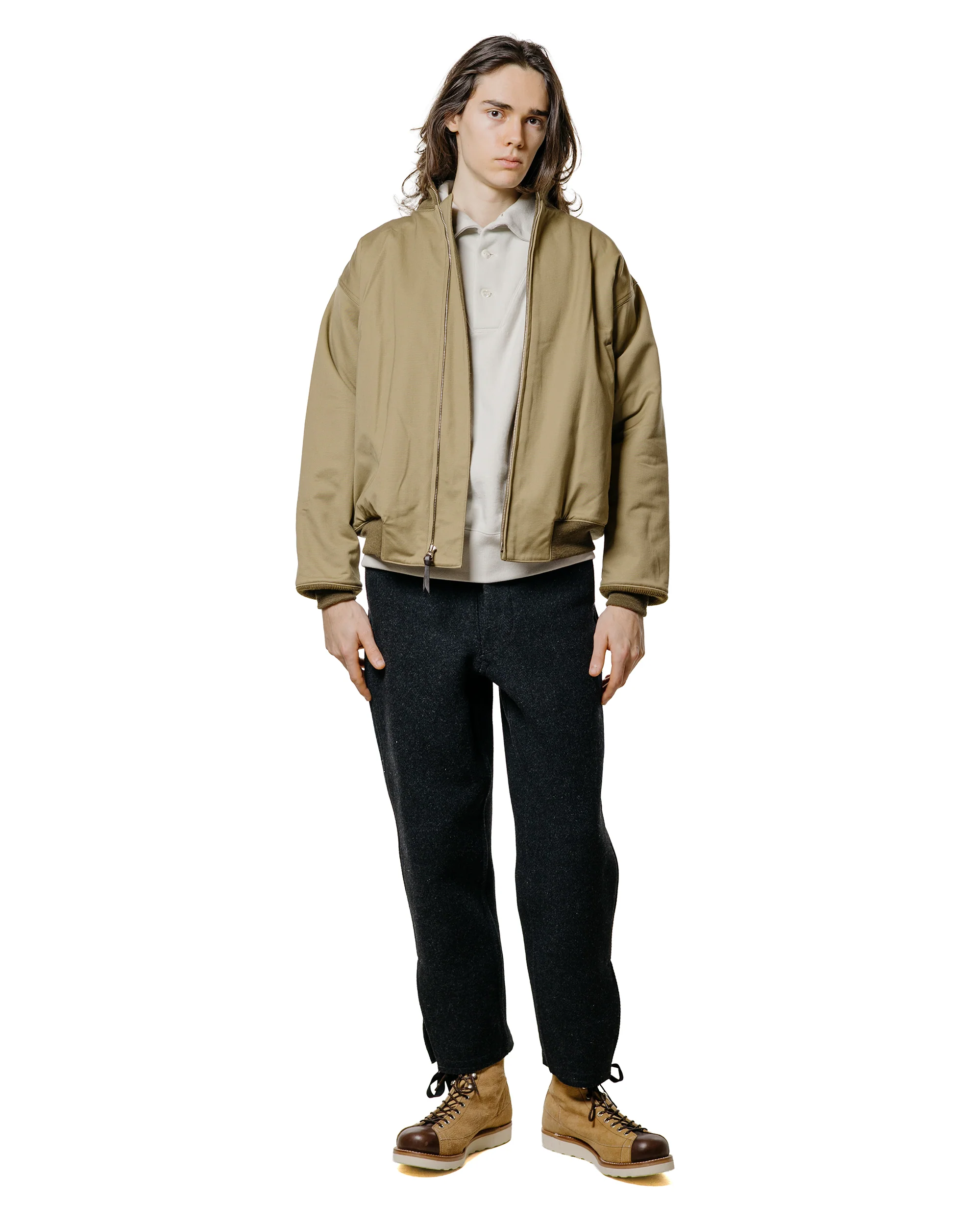 The Real McCoy's MJ22108 Jacket, Combat, Winter Real McCoy Mfg.Co Khaki - Image 4
