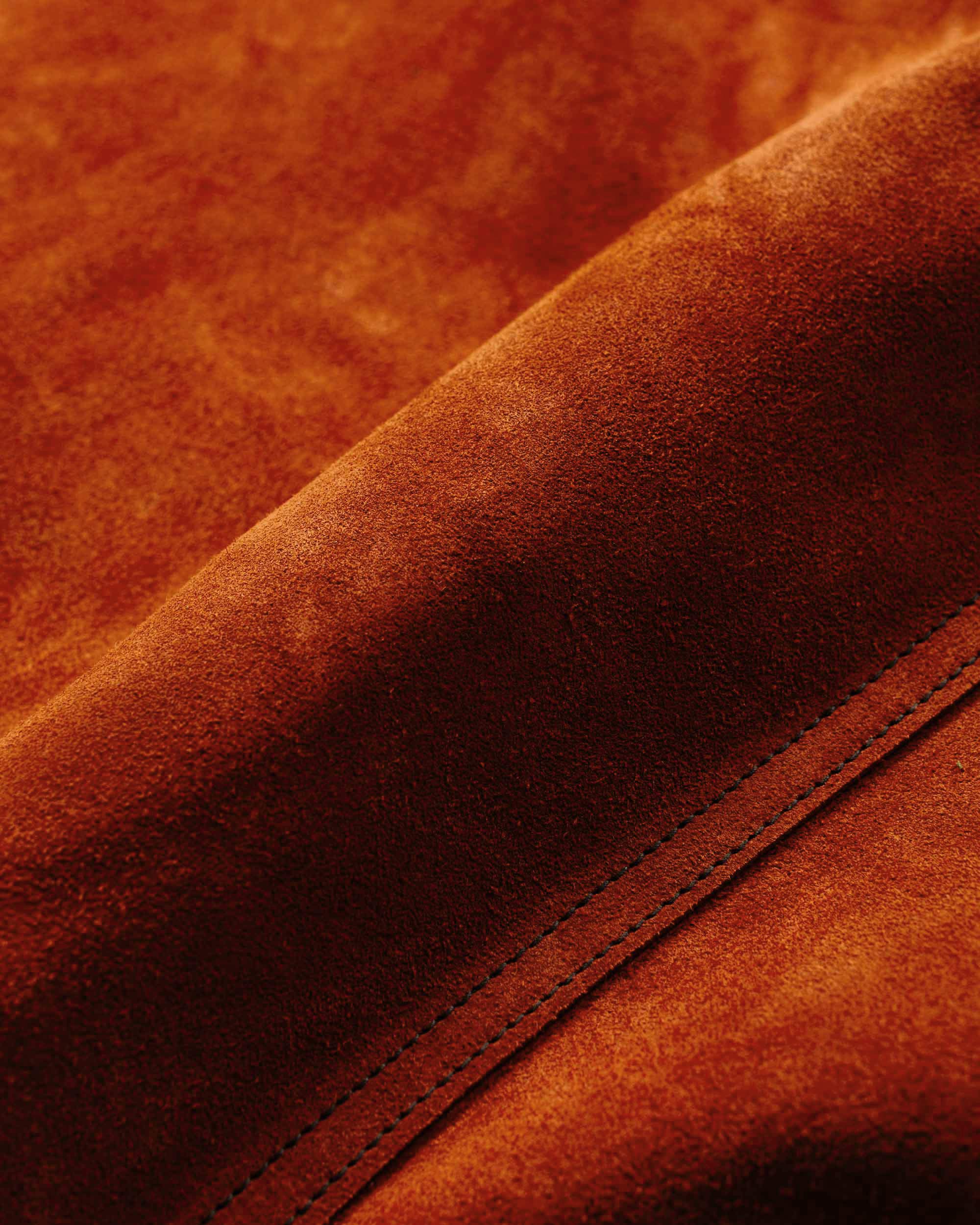 The Real McCoy's MJ23014 8HU Leather Welder Jacket Brick Red - Image 5