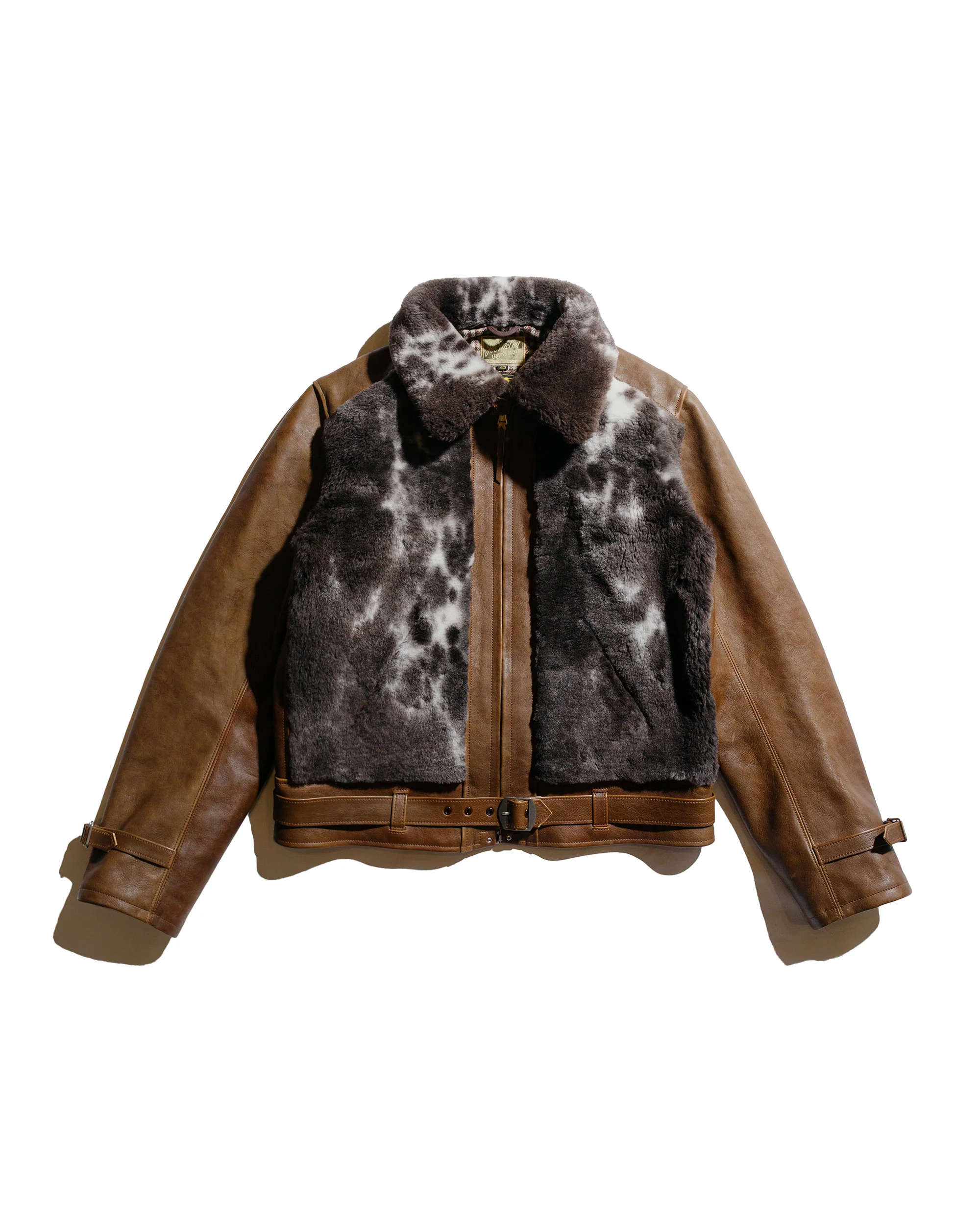 The Real McCoy's MJ23123 Aklak Grizzly Jacket / Brown, Jacob Brown