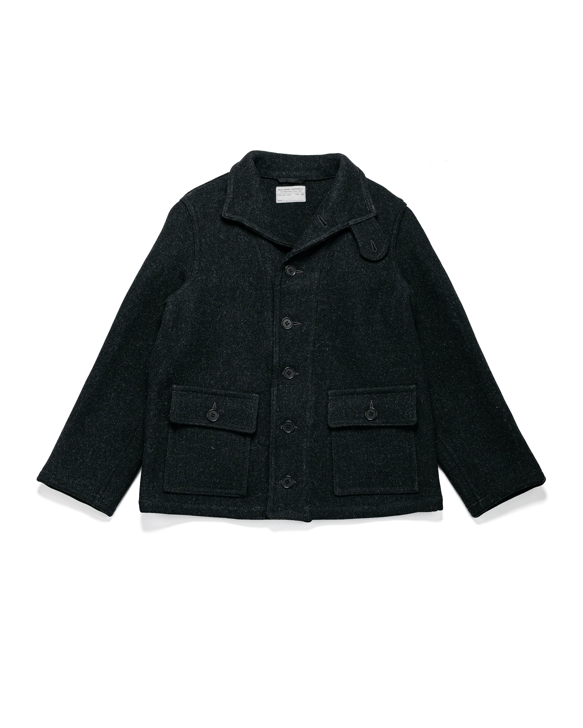 The Real McCoy's MJ25109 U.S. Navy Submarine Jacket Charcoal
