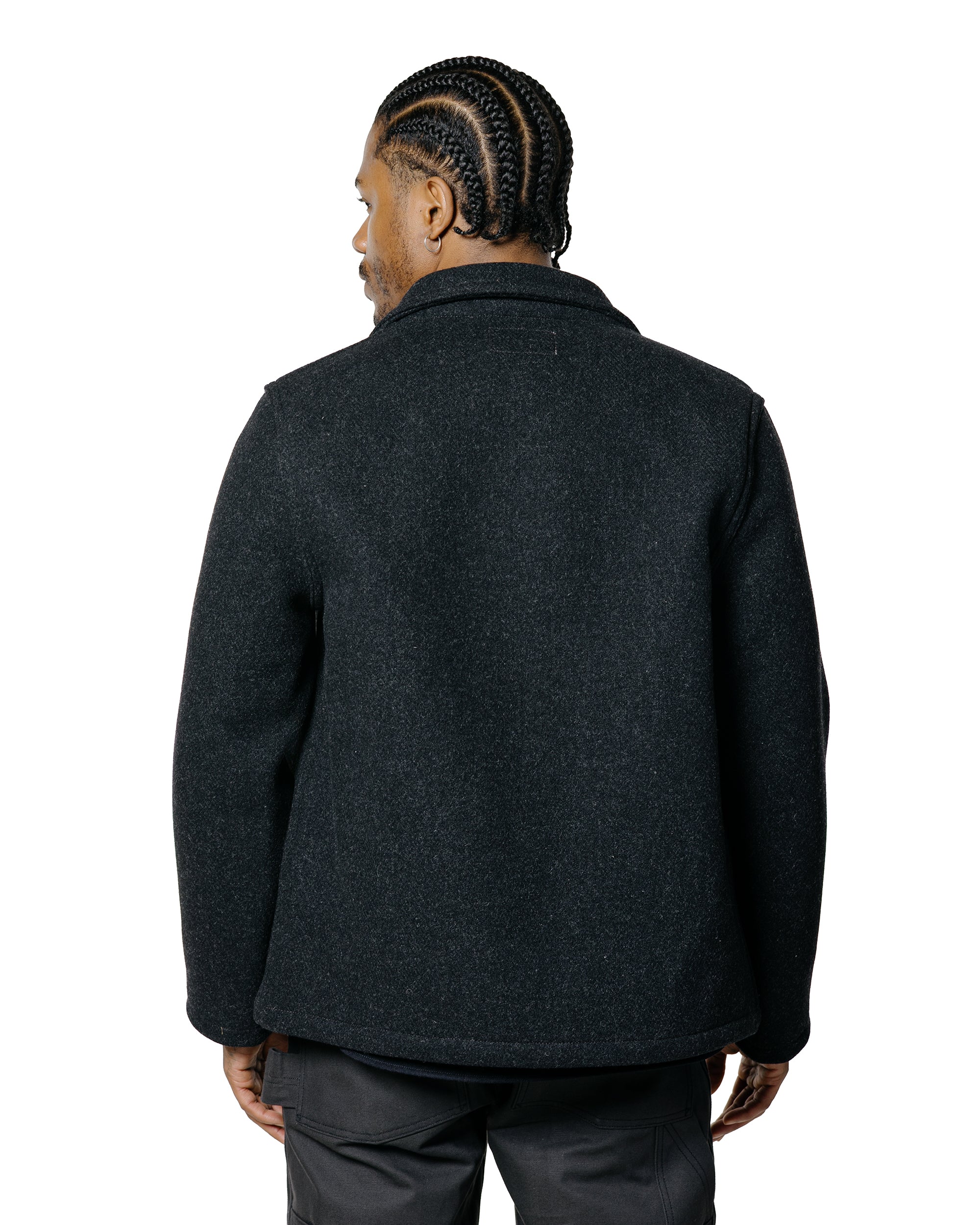 The Real McCoy's MJ25109 U.S. Navy Submarine Jacket Charcoal - Image 3