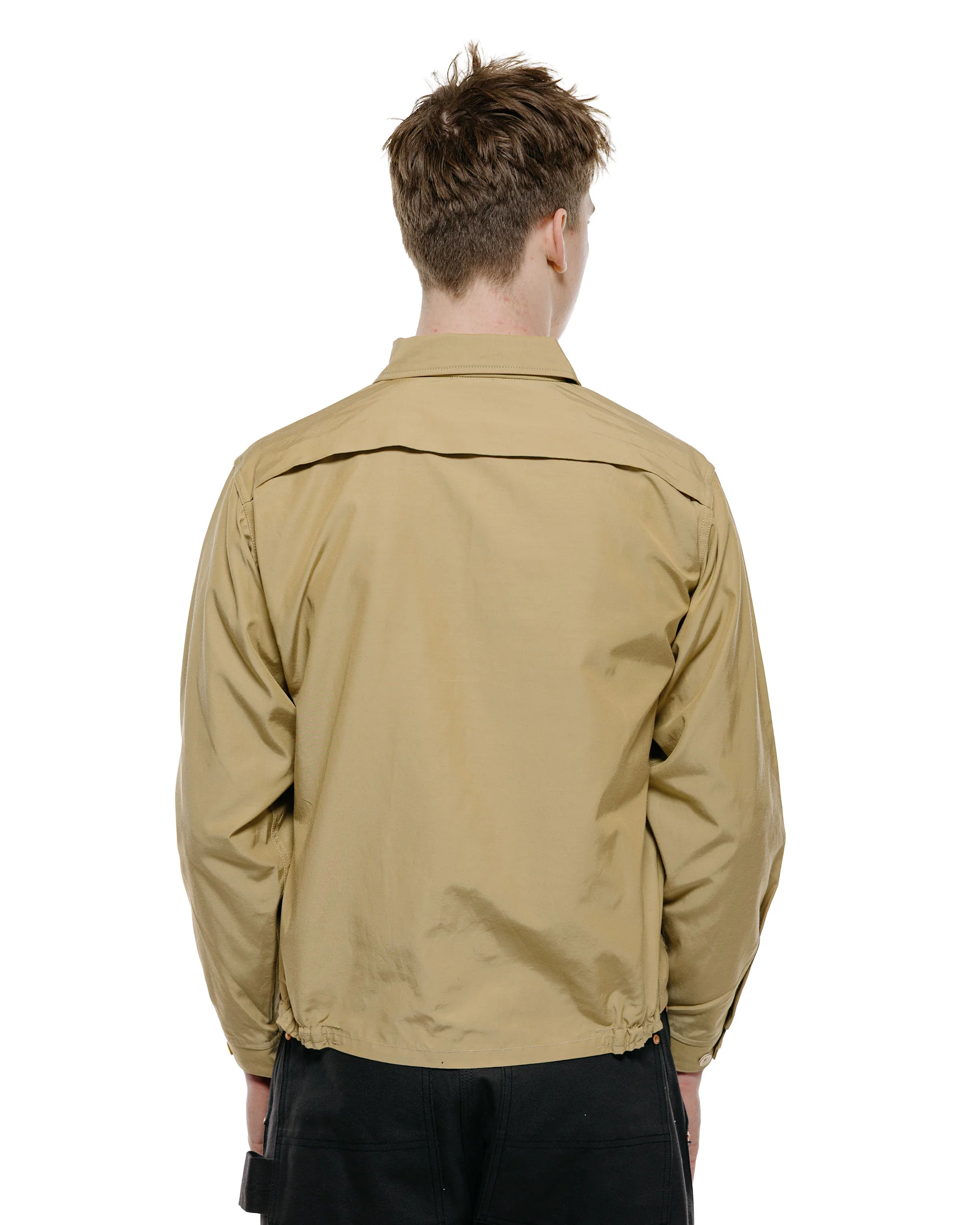The Real McCoy's MJ26017 All-Weather Swing Jacket Beige - Image 3
