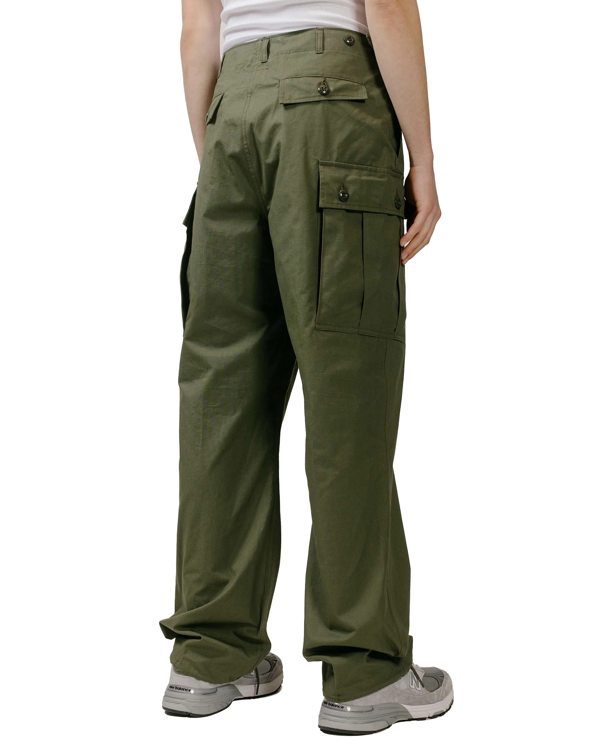 The Real McCoy's MP22004 Trousers, Man's, Combat, Tropical (Model 220) Olive - Image 3