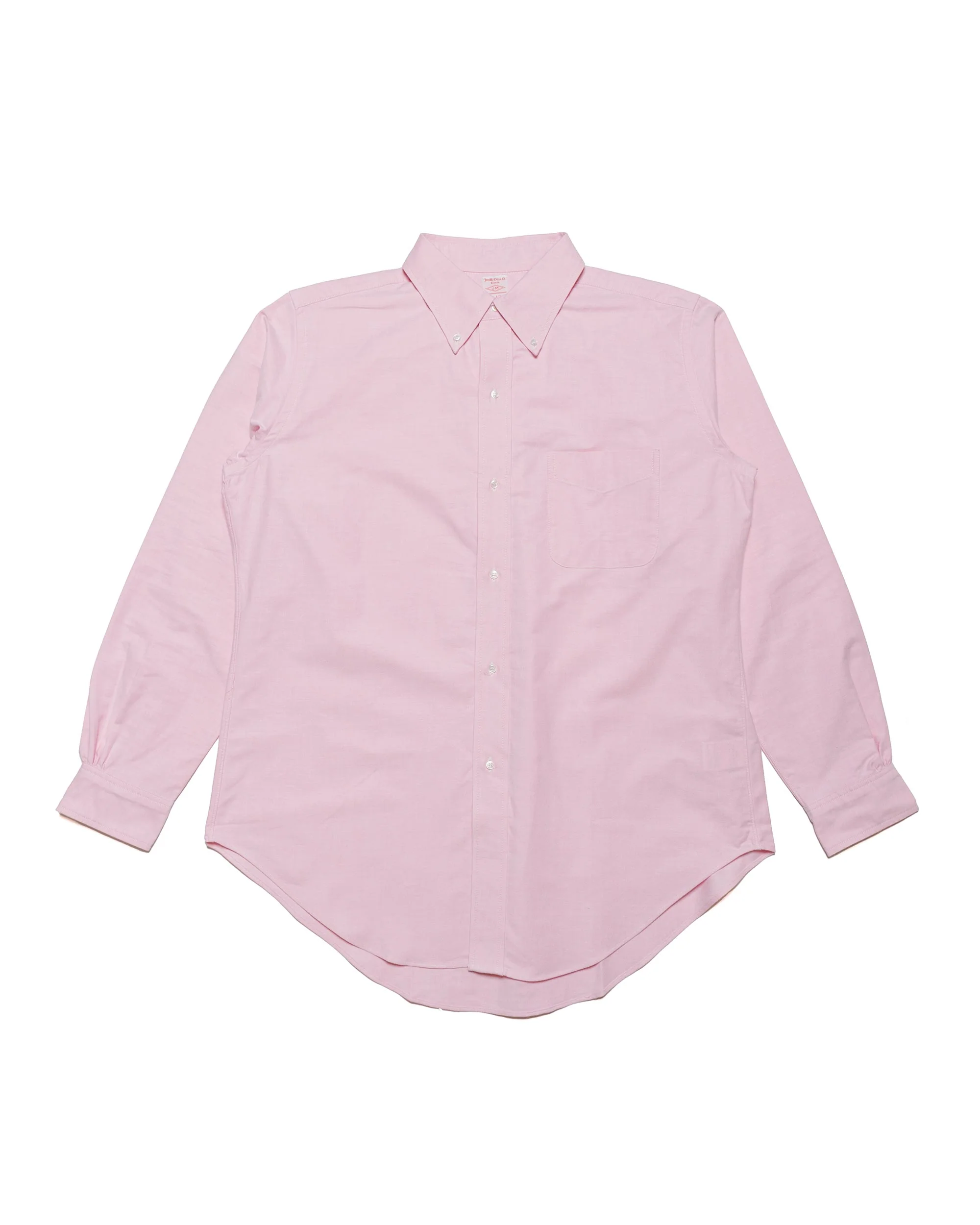 The Real McCoy's MS22008 Joe McCoy Button Down Shirt Pink