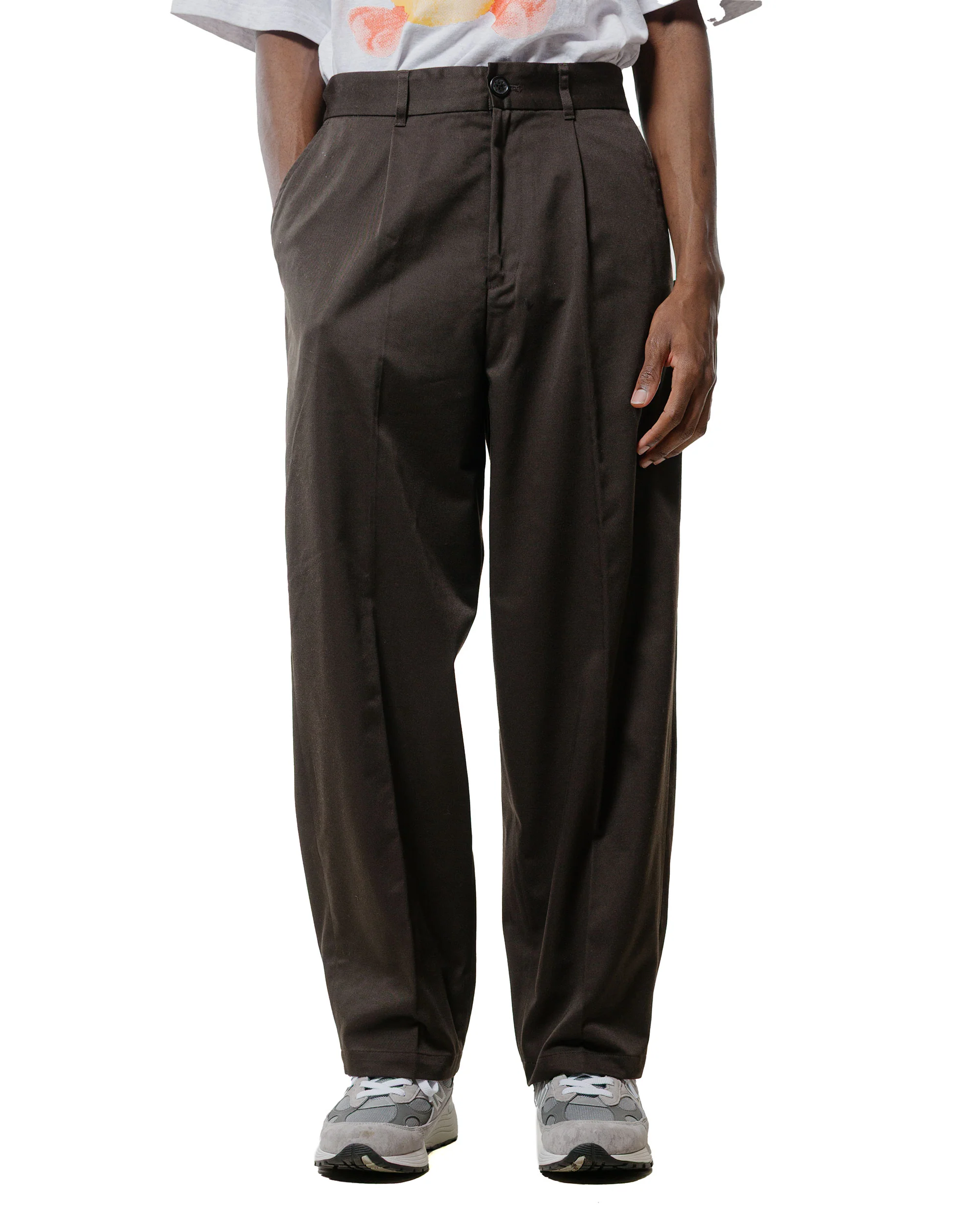 TTT MSW Chino Slacks Dark Brown - Image 2