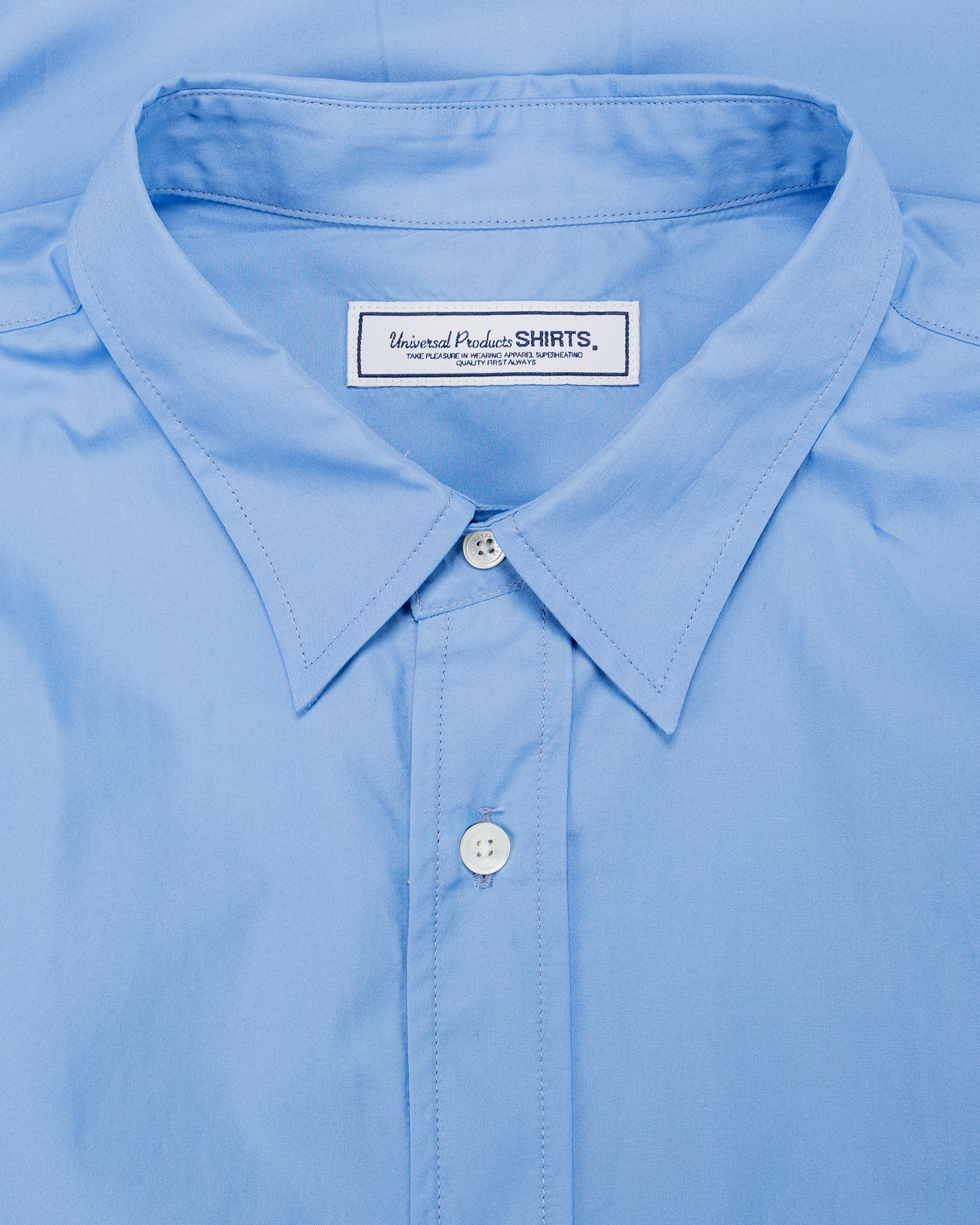 Universal Products L/S Regular Shirts Sax - Image 5
