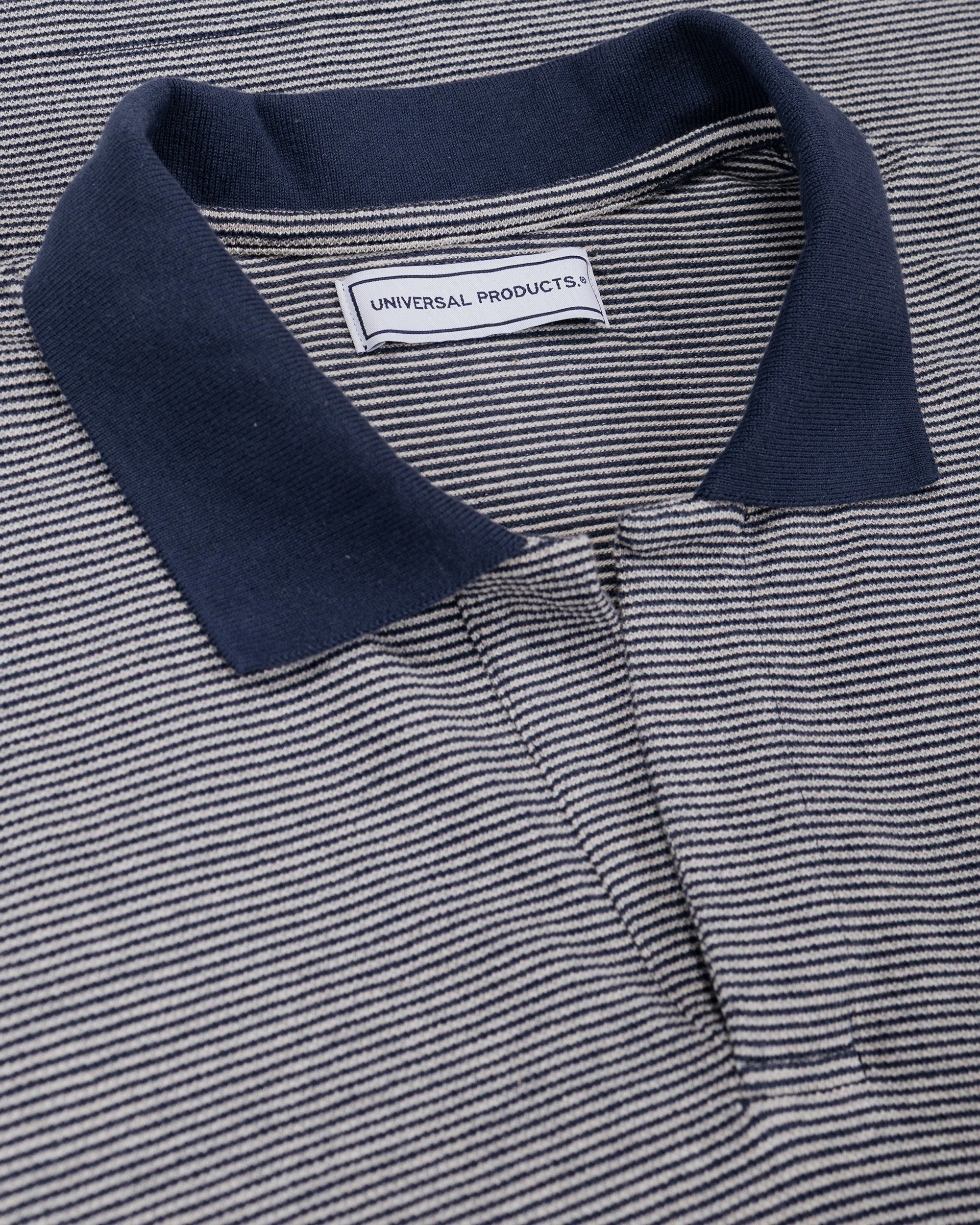 Universal Products S/S Skipper T-Shirts Navy - Image 5