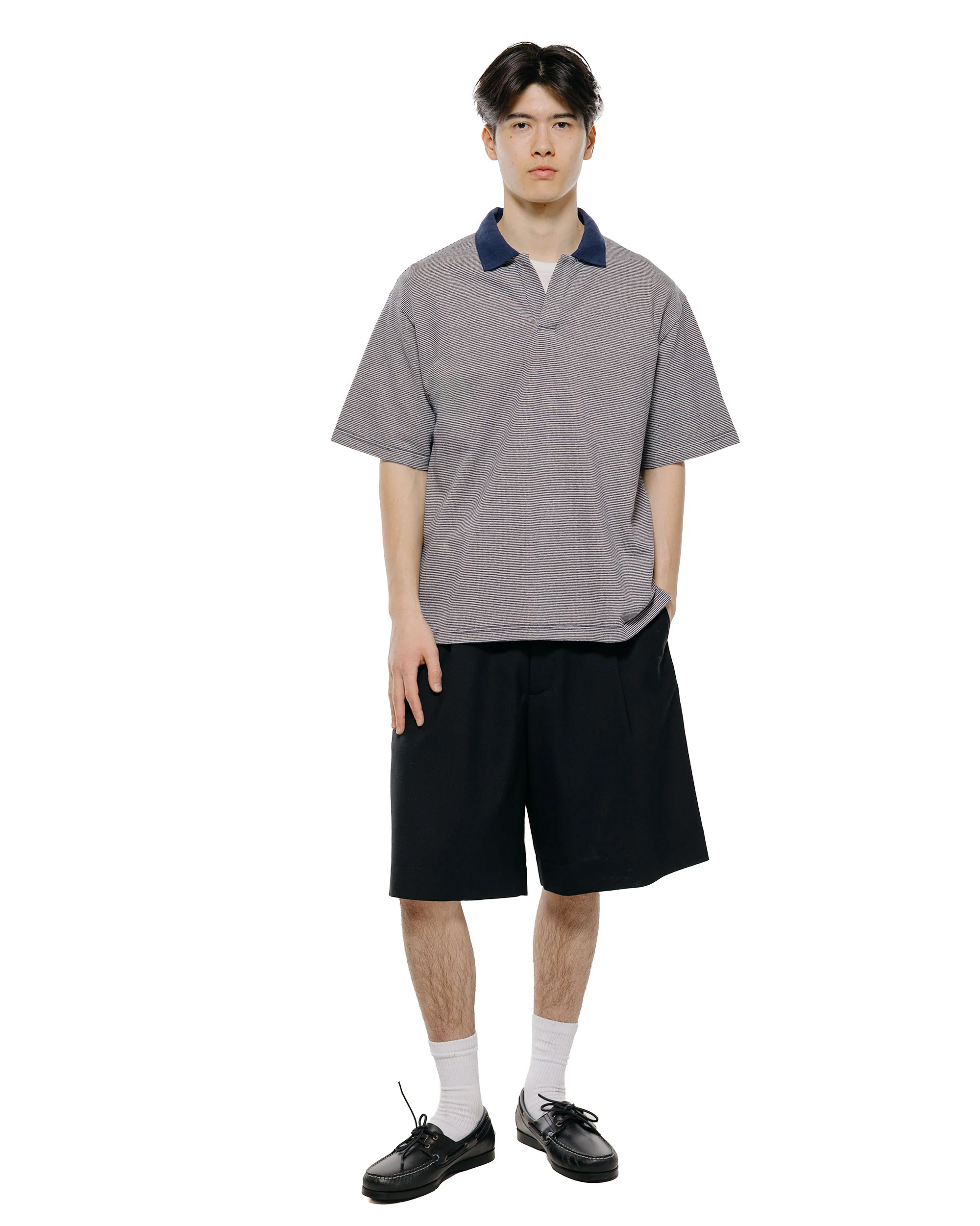 Universal Products Wool Shorts Black - Image 4