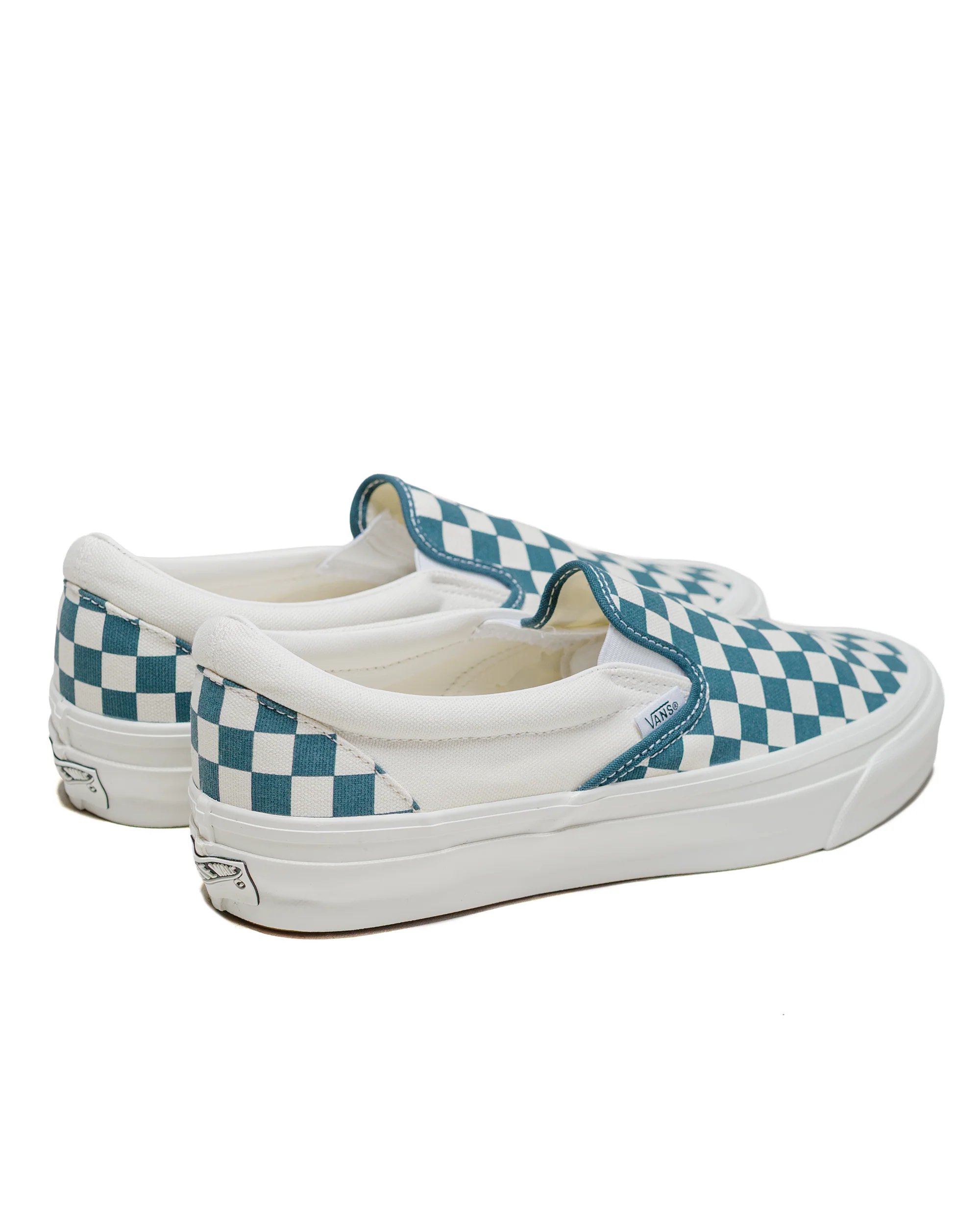Vans Premium Slip-On 98 LX Checkerboard Stargazer Blue - Image 3
