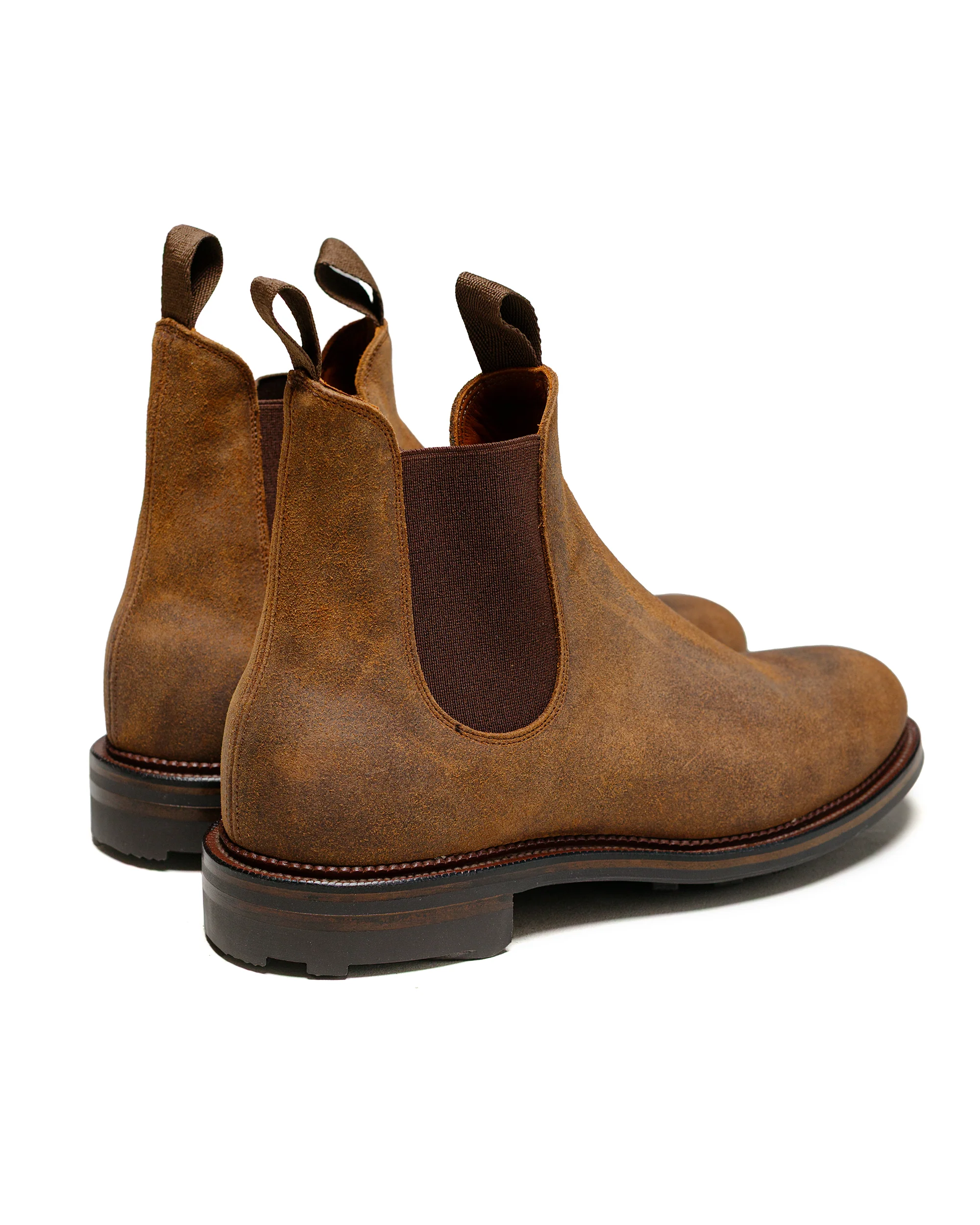 Viberg Chelsea Boot Urban Brown Waxy Commander - Image 3