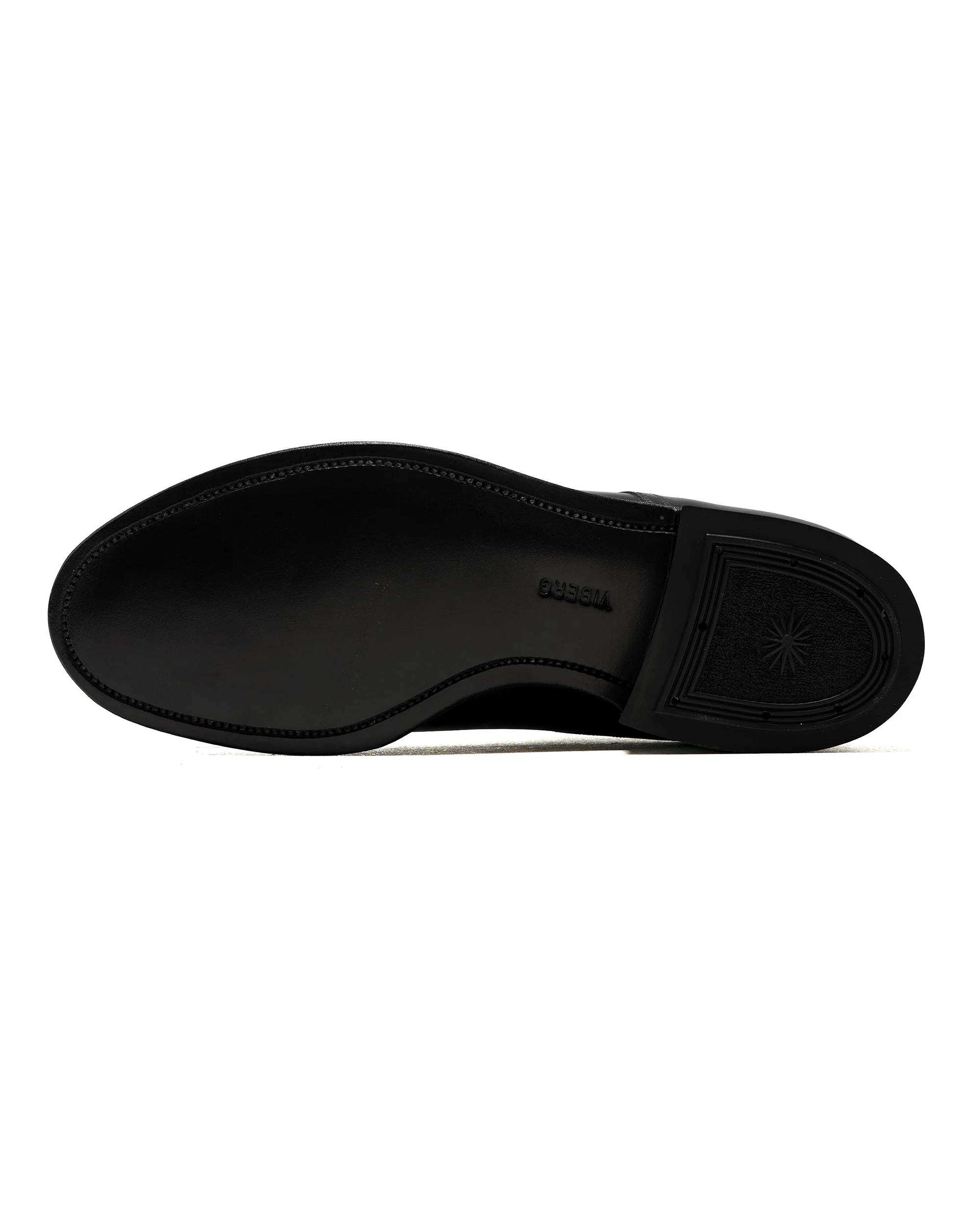 Viberg Navvy Cut Shoe Nero Kangaroo - Image 5