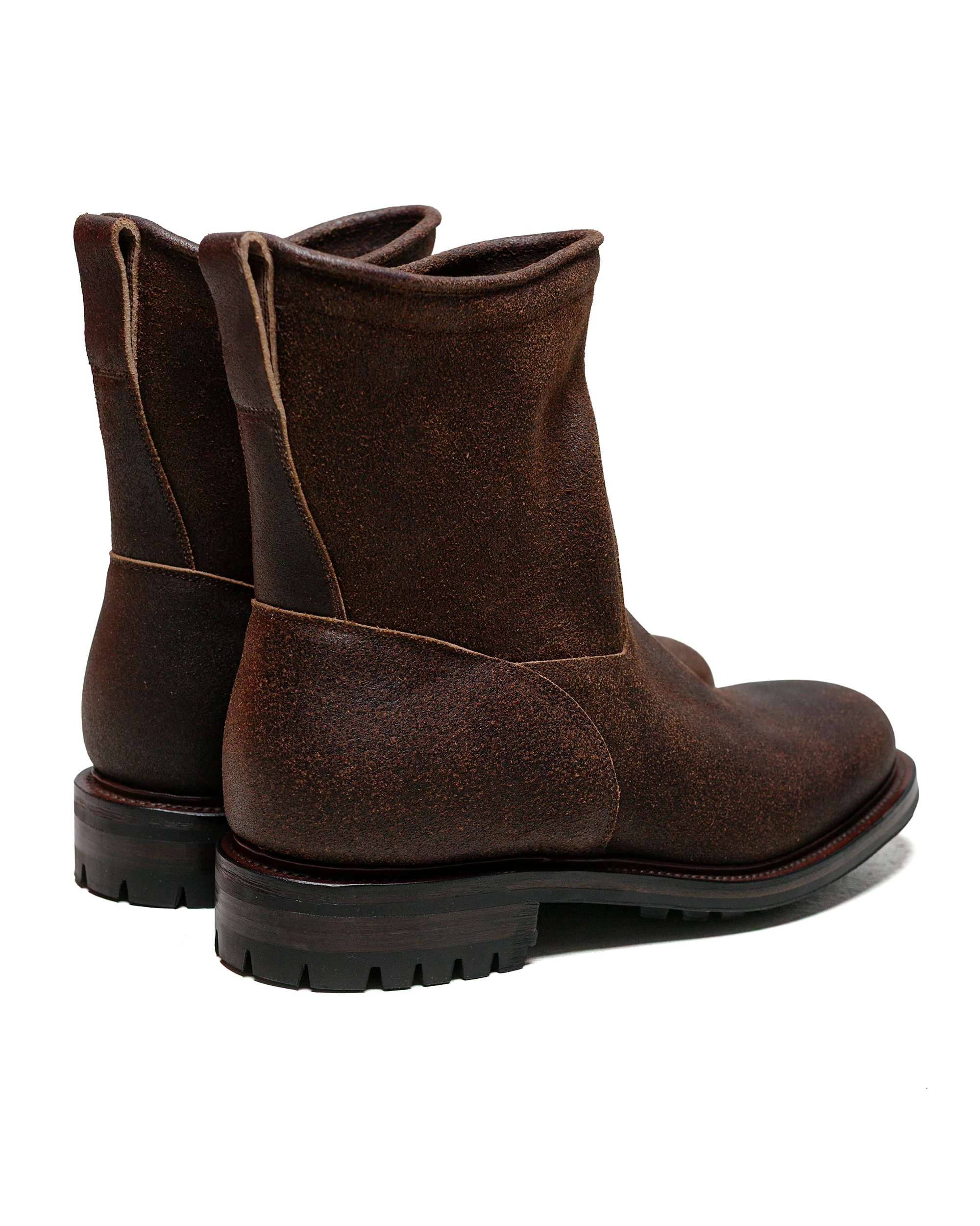 Viberg Roper 2000 Horween Washed Brown Waxed Flesh - Image 3