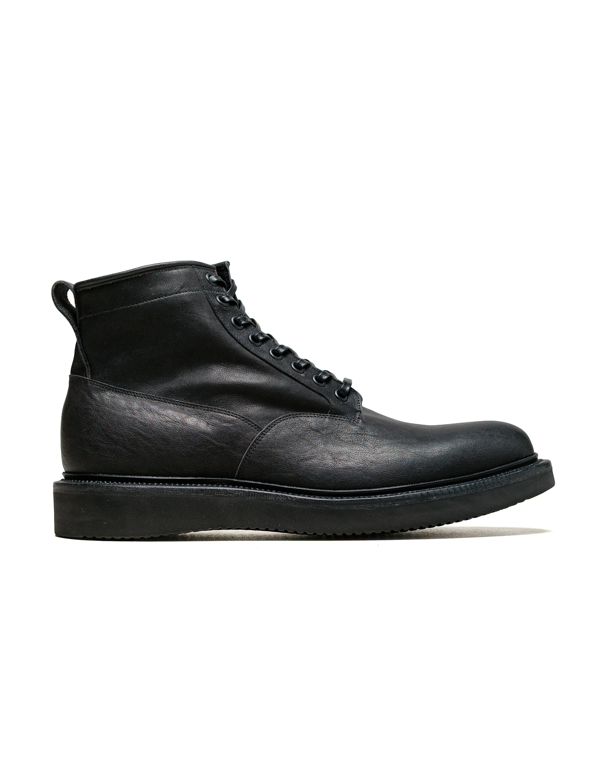 Viberg Scout Boot Nero Washed Kangaroo