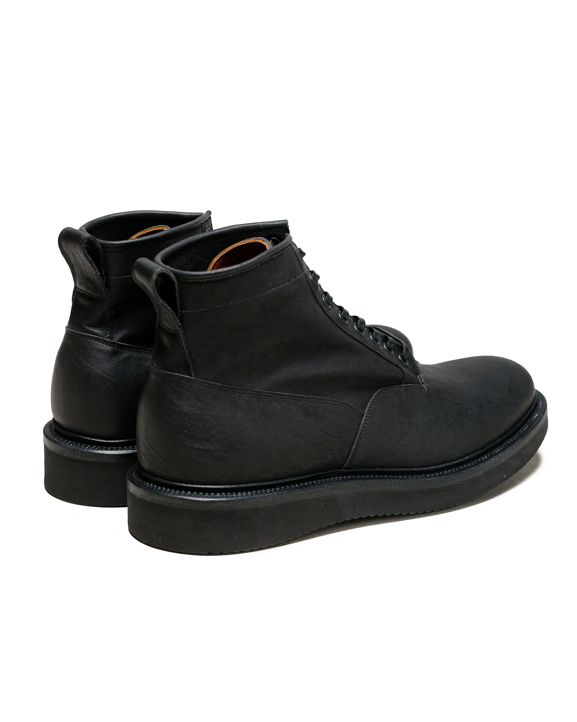 Viberg Scout Boot Nero Washed Kangaroo - Image 3