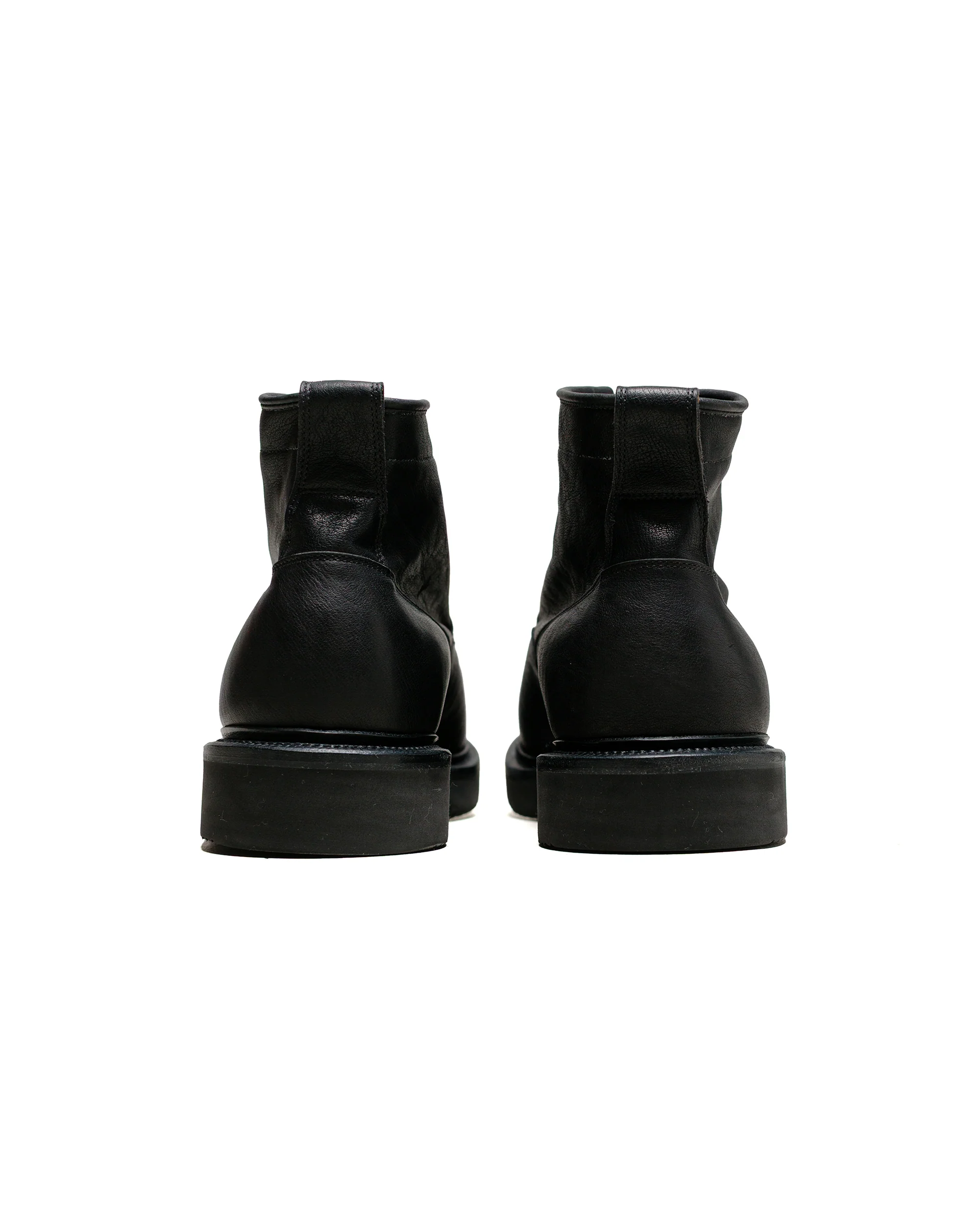 Viberg Scout Boot Nero Washed Kangaroo - Image 4
