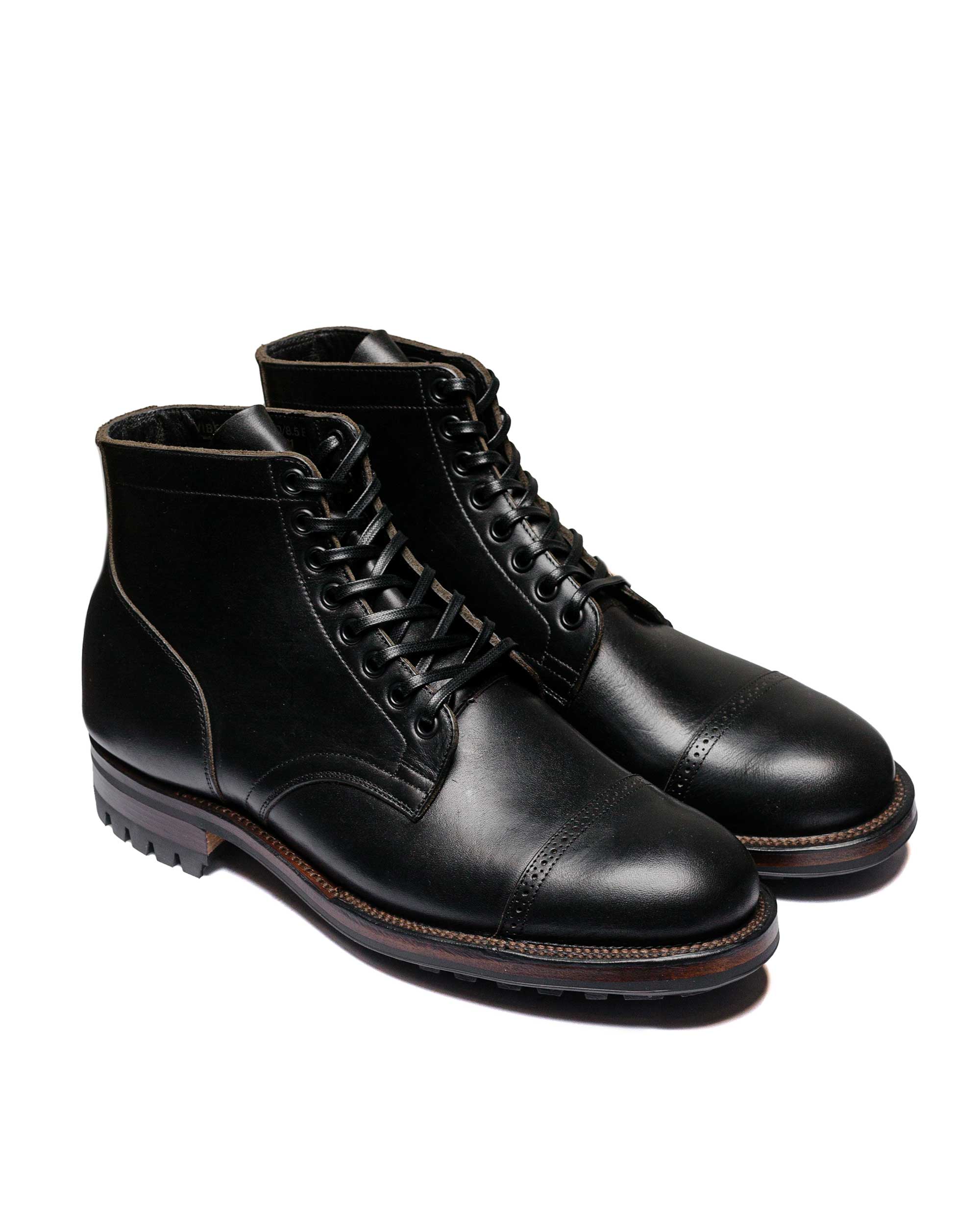 Viberg Service Boot 2030 BCT Black Wooly Chromexcel - Image 2