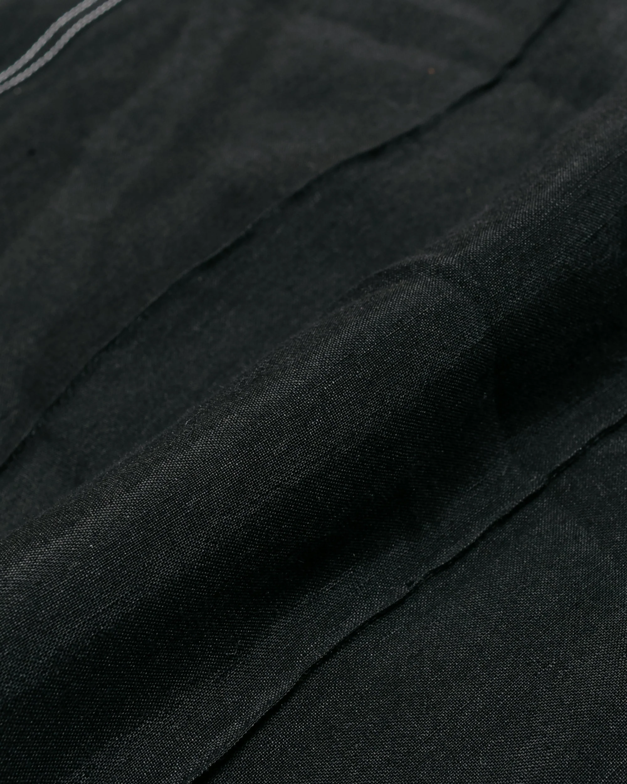Wanze Work Trouser Linen Viscose Black - Image 5