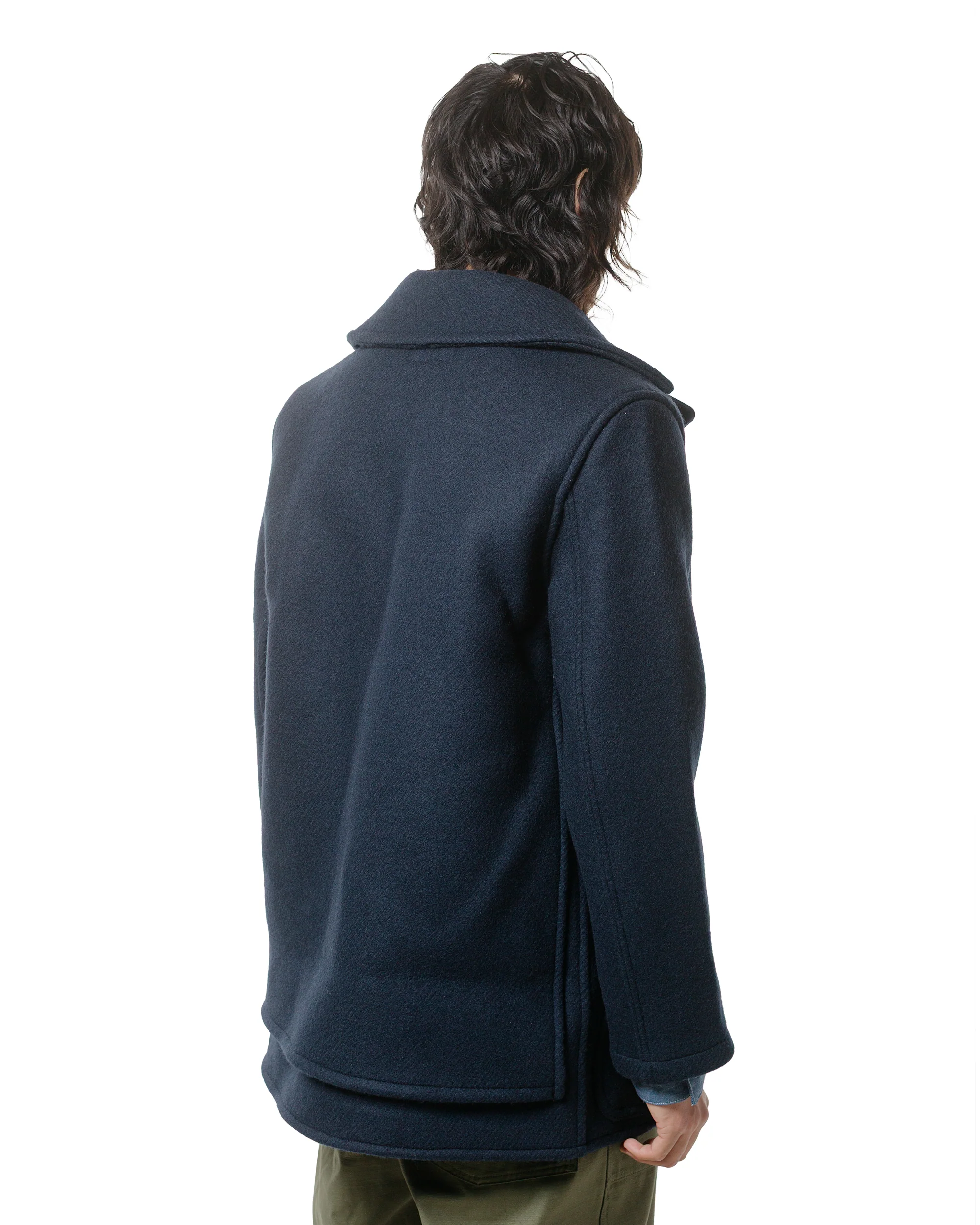 Warehouse Lot. 2228 1930's U.S. Army Wool Mackinaw Coat Dark Navy - Image 3