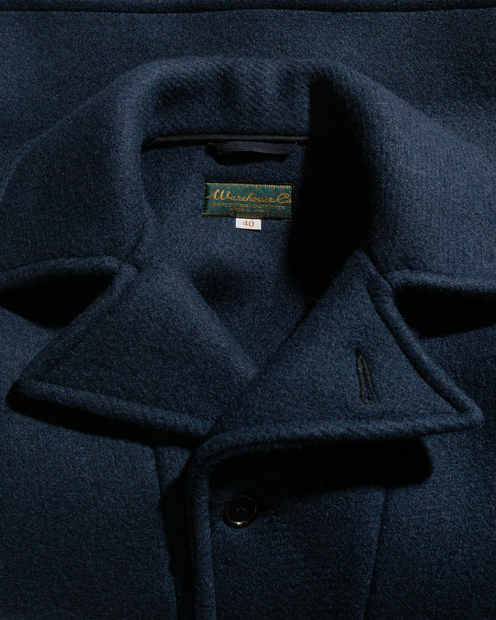 Warehouse Lot. 2228 1930's U.S. Army Wool Mackinaw Coat Dark Navy - Image 5