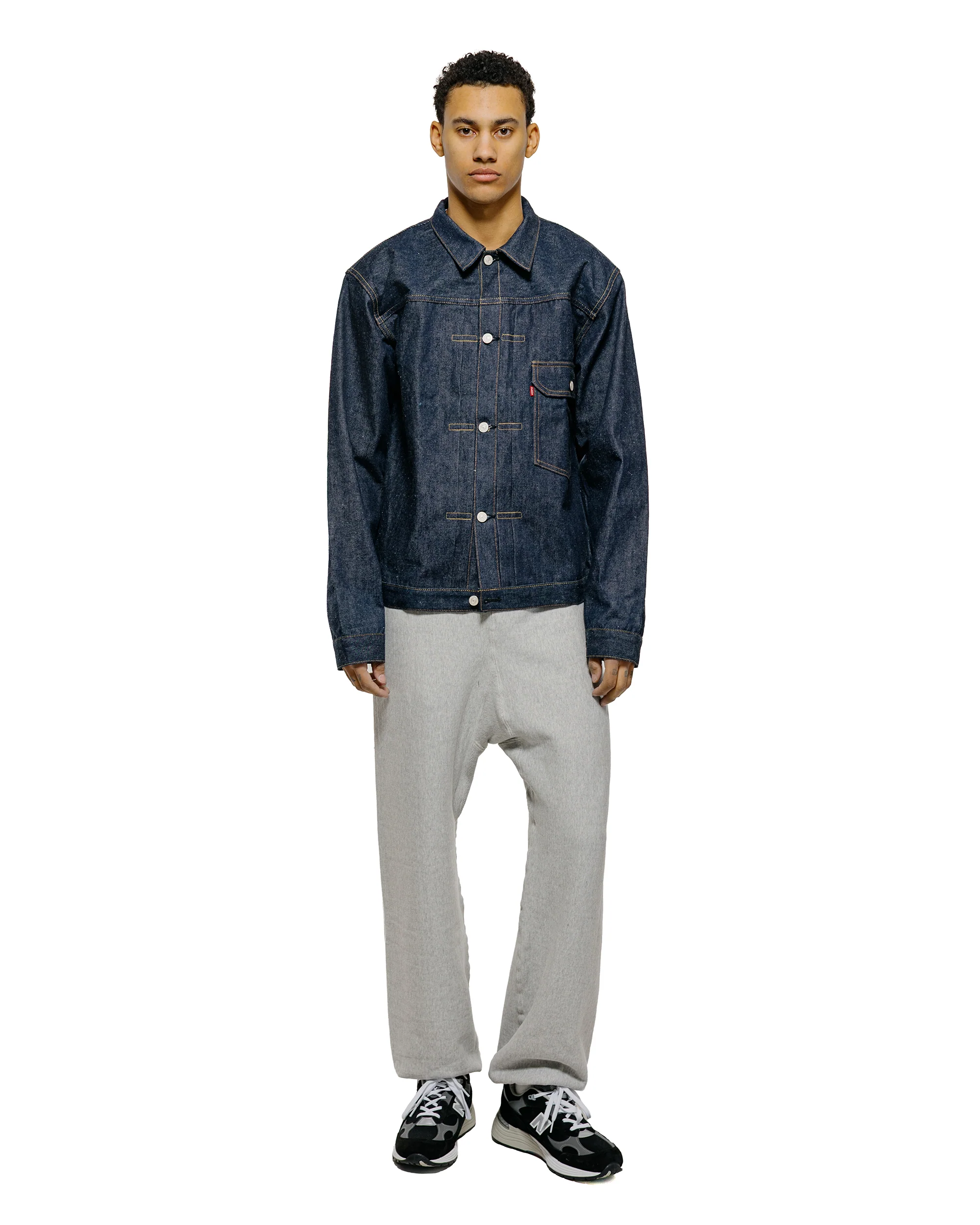 Warehouse Lot. 492 Plain Sweatpants Heather Grey - Image 4