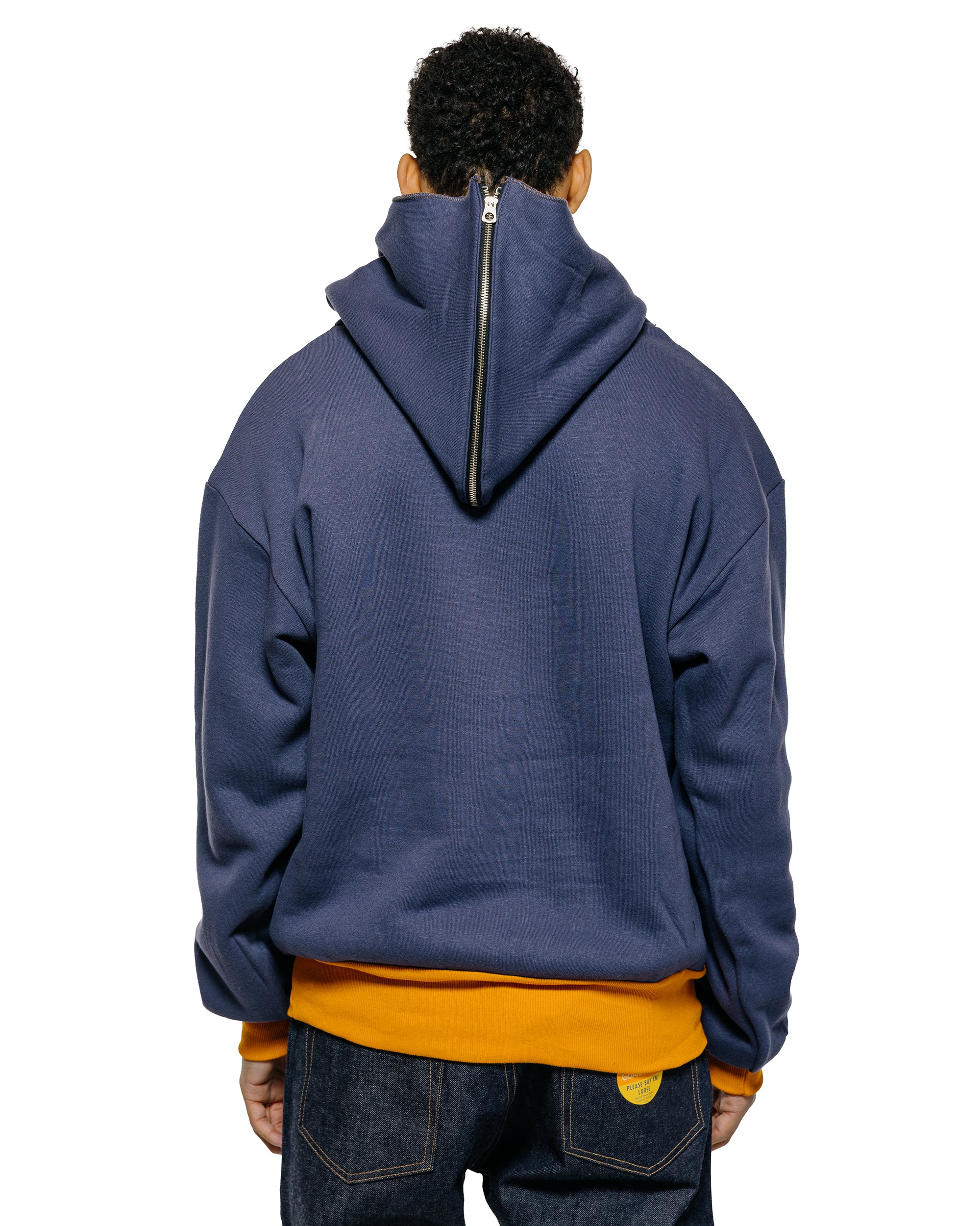 Warehouse Lot. JG-CS11 The Olympic Champion Sweat Parka Eggplant/Orange - Image 3